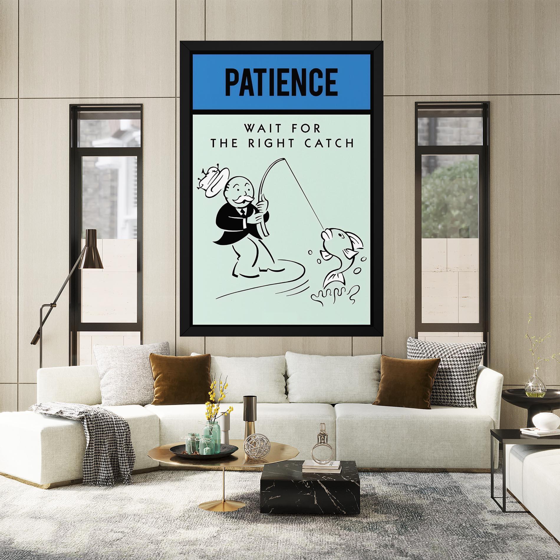Tablou Canvas PATIENCE mockup 2