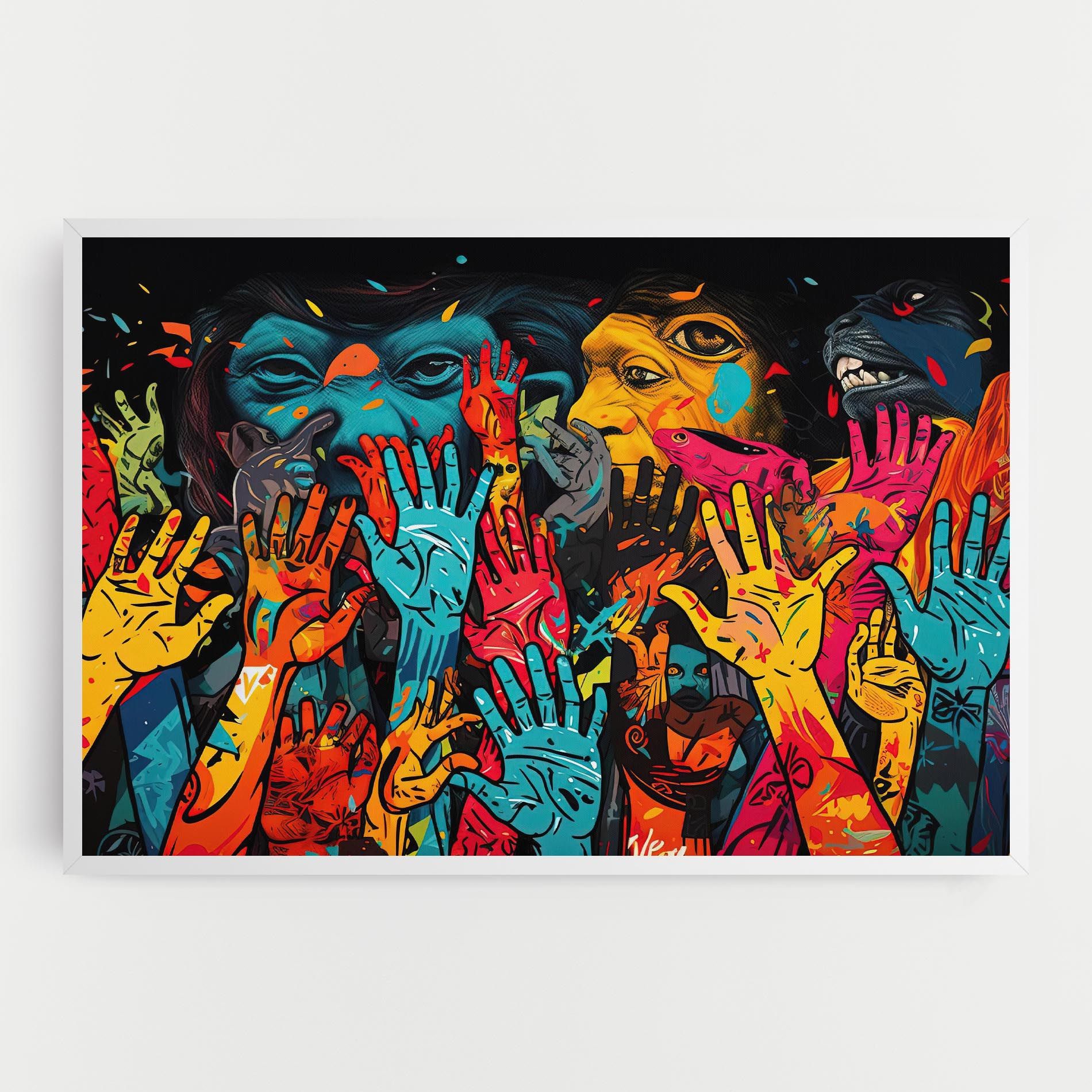 Colorful Hands mockup 0