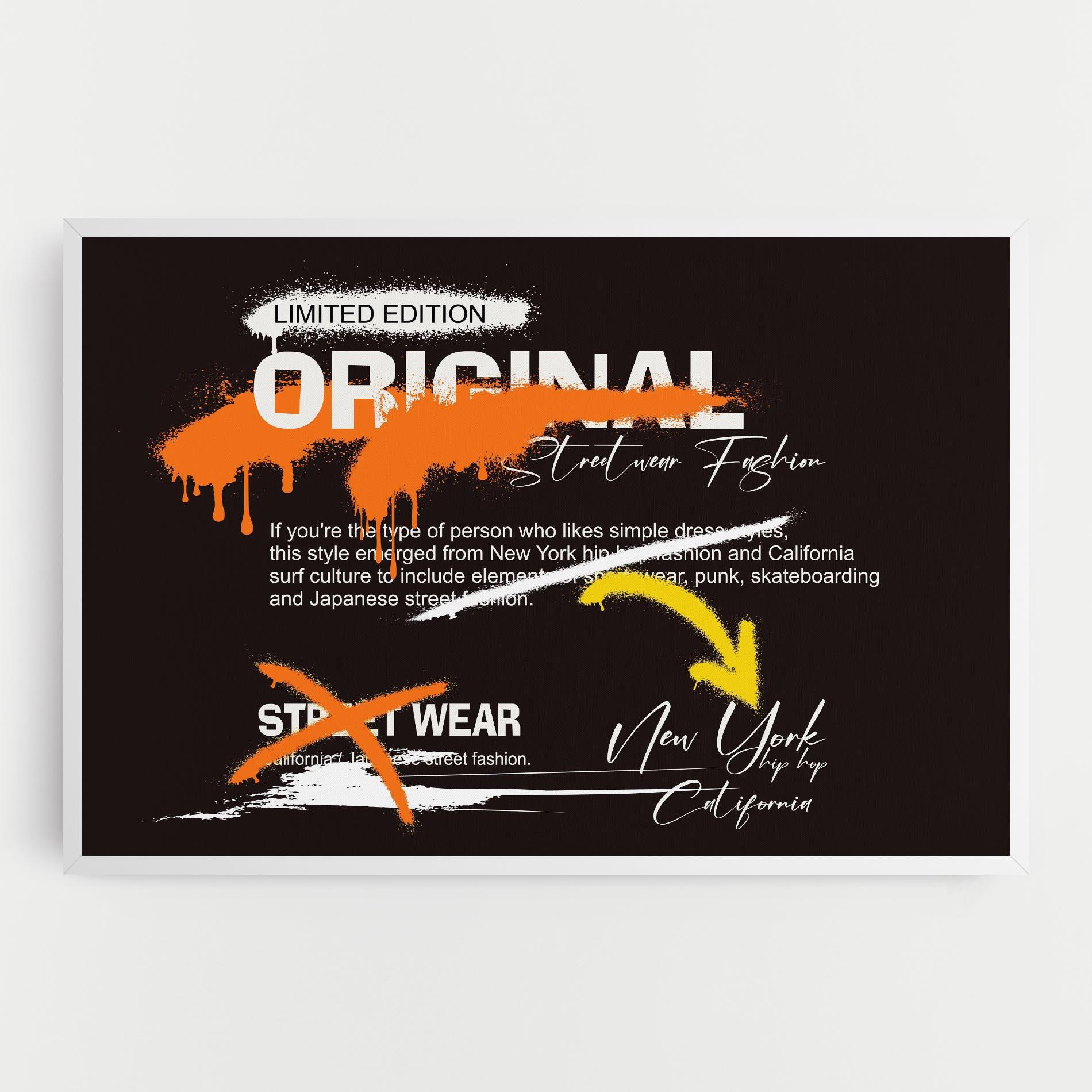 Tablou Canvas Original Style Graffiti mockup 0