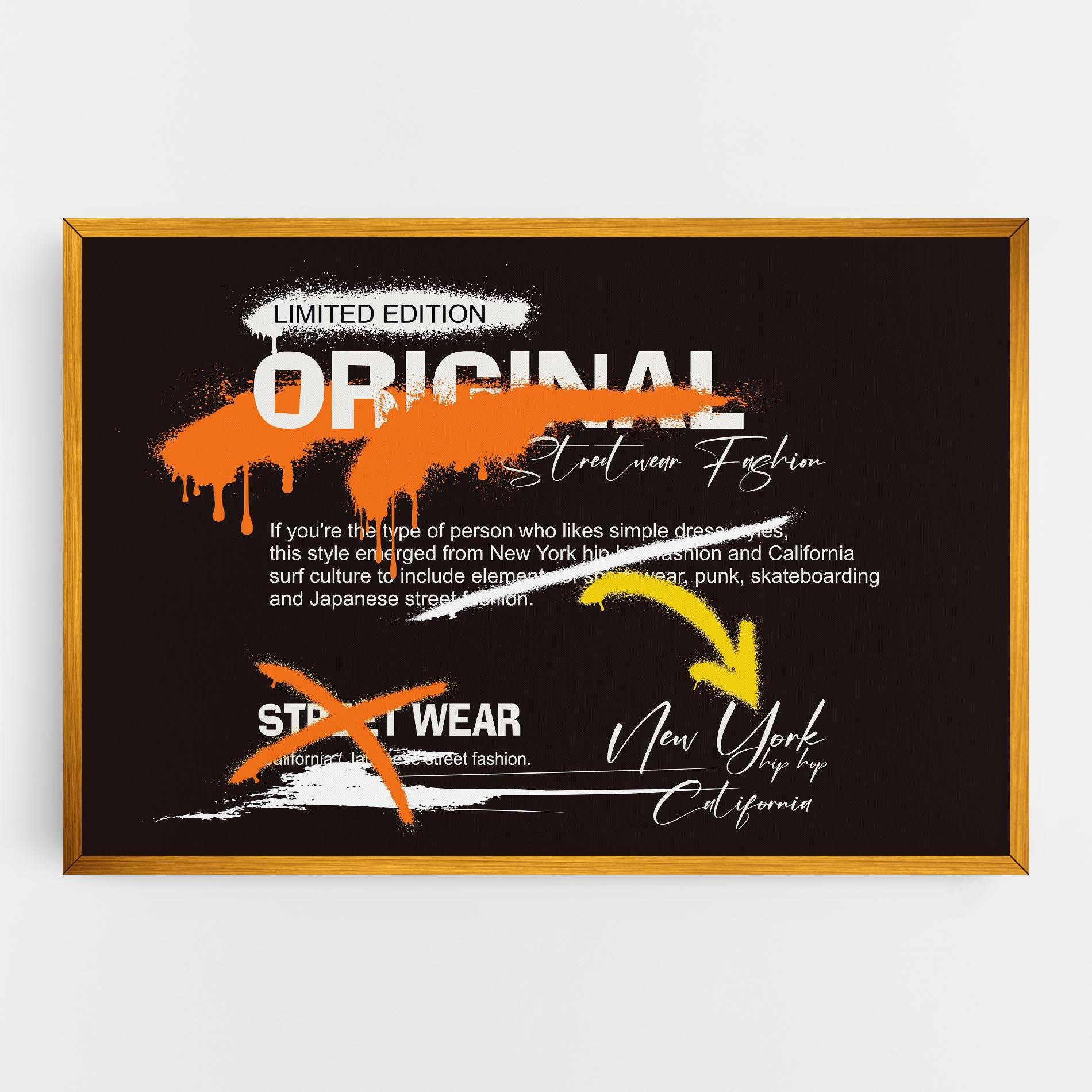 Tablou Canvas Original Style Graffiti mockup 0