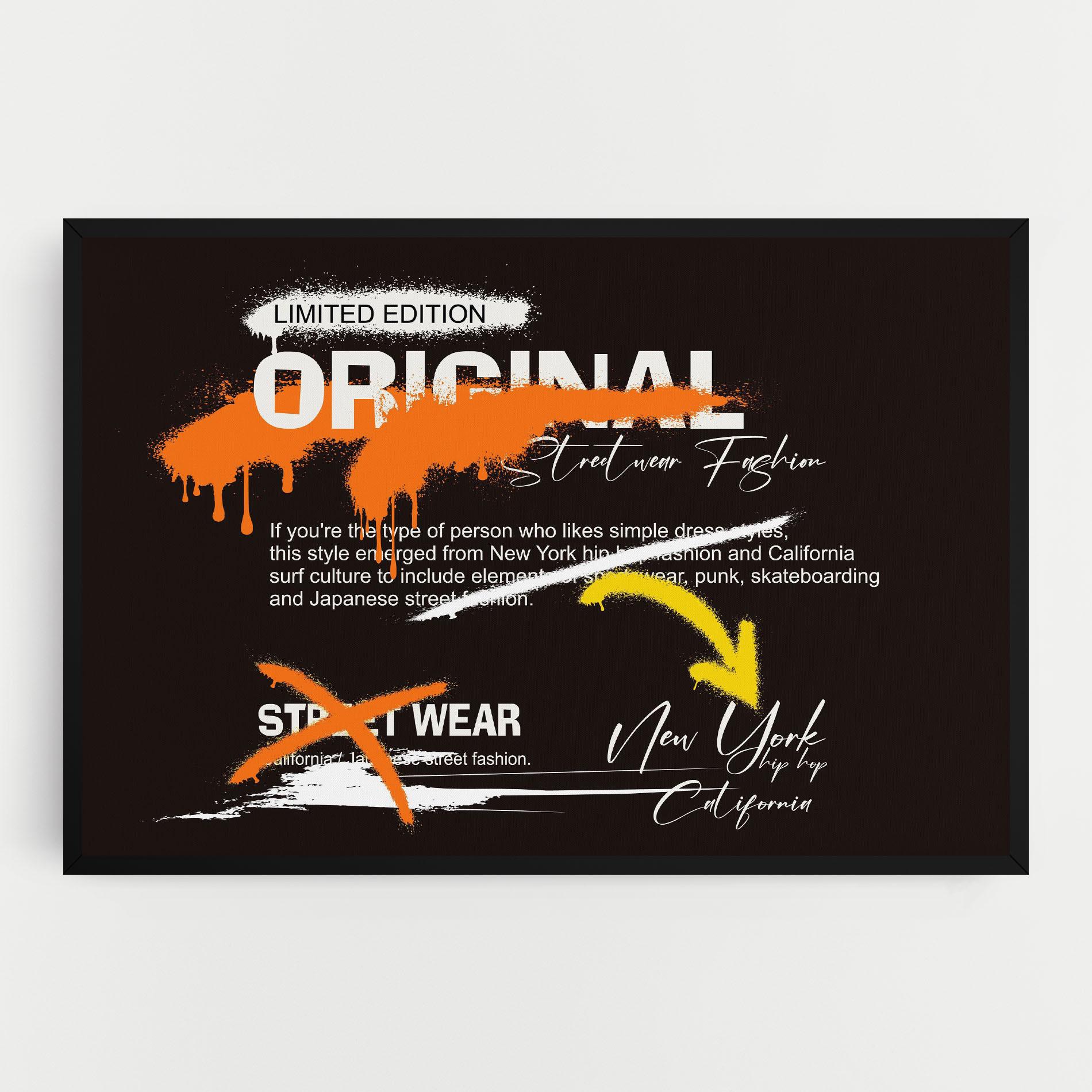 Tablou Canvas Original Style Graffiti mockup 0