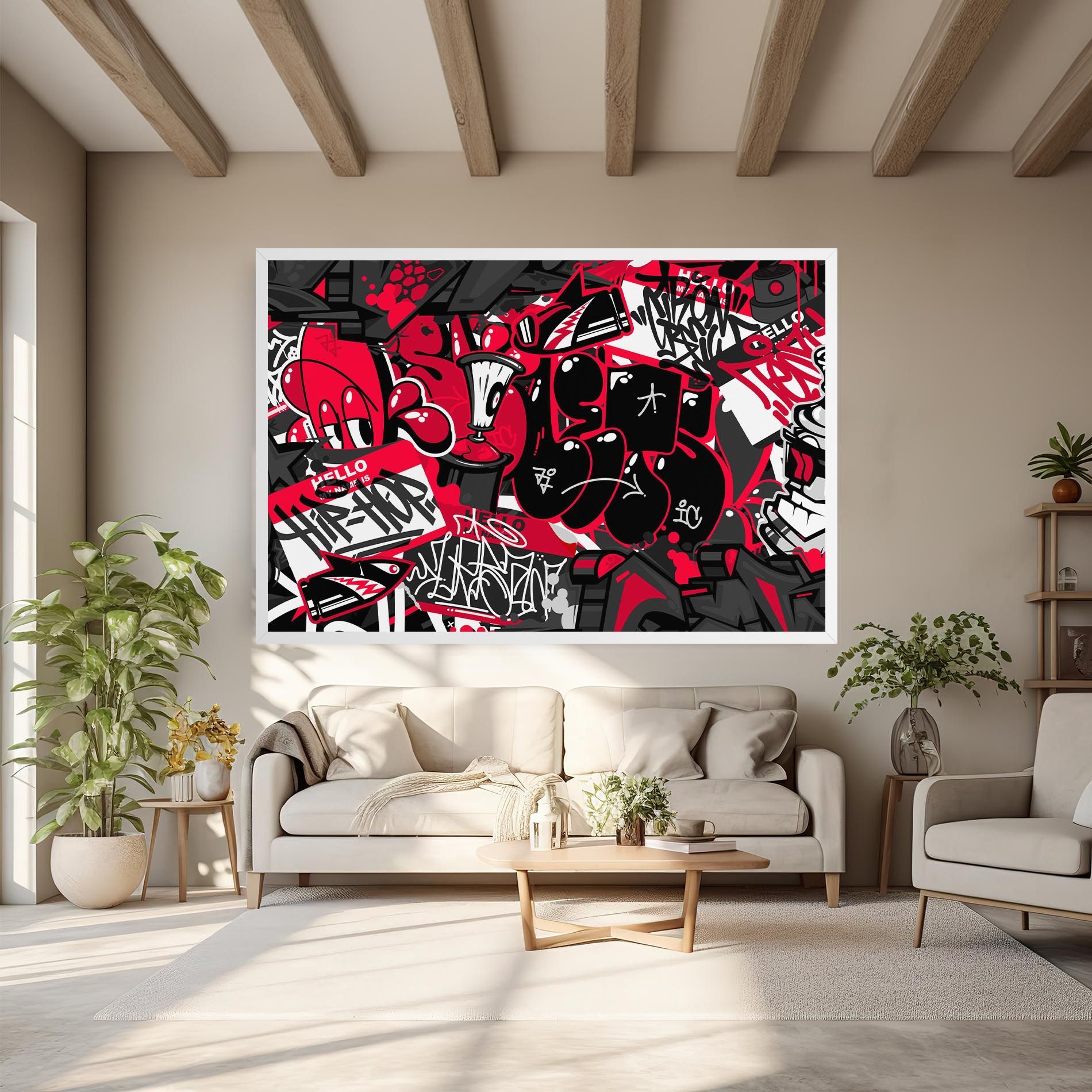 Hip Hop Graffiti mockup 6