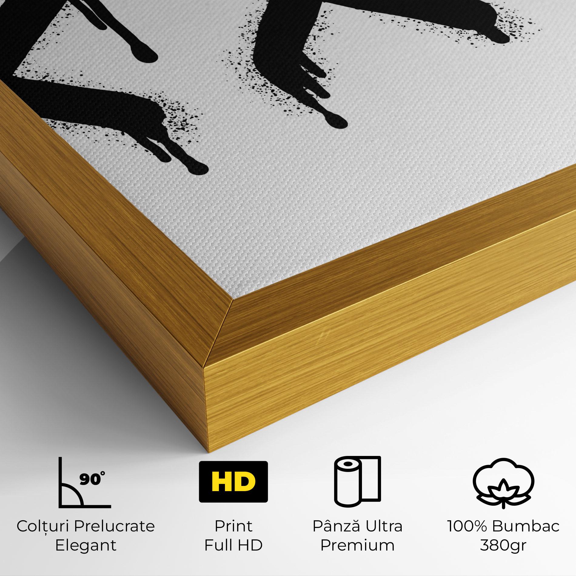 Tablou Canvas Grafiti X Spray mockup 4