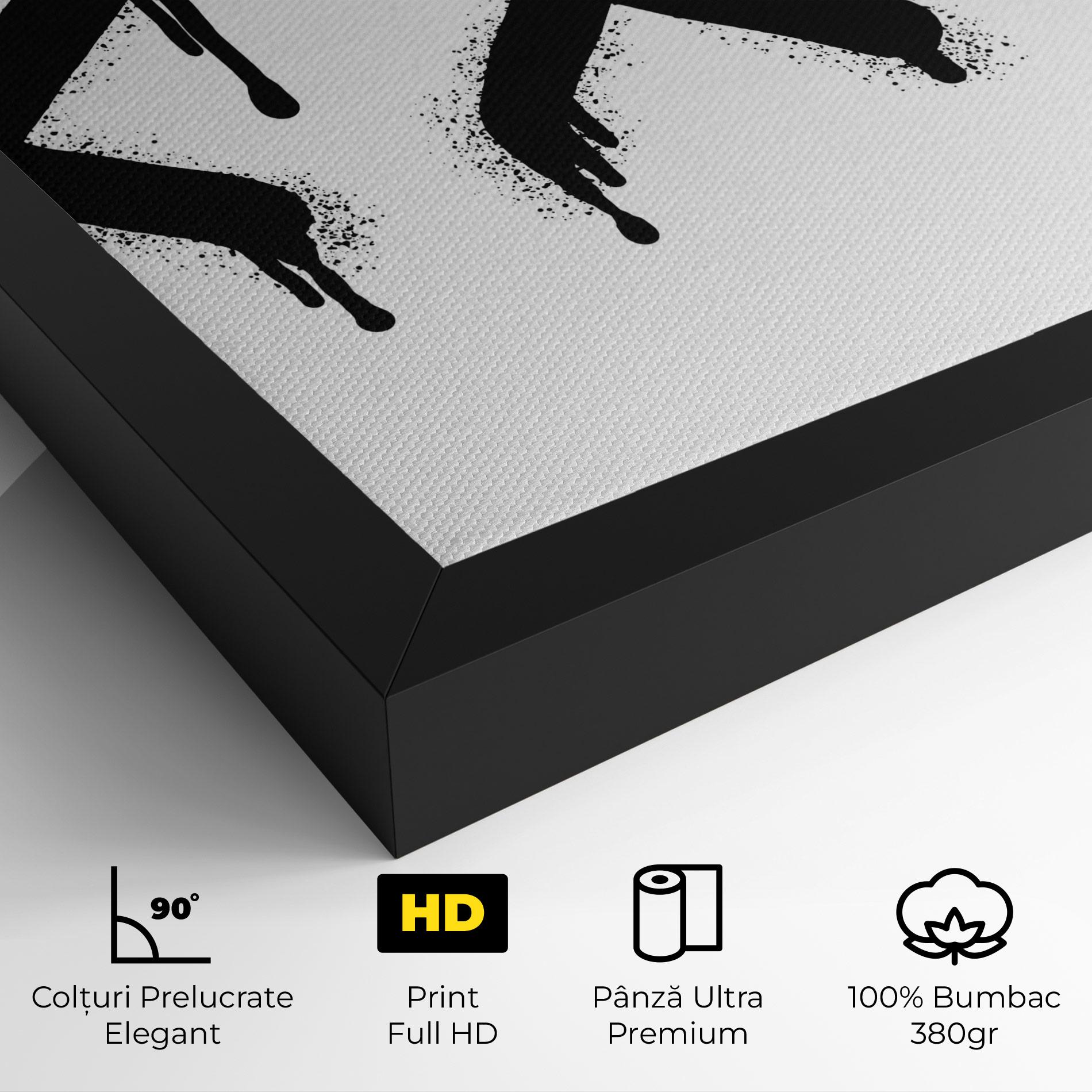 Tablou Canvas Grafiti X Spray mockup 4