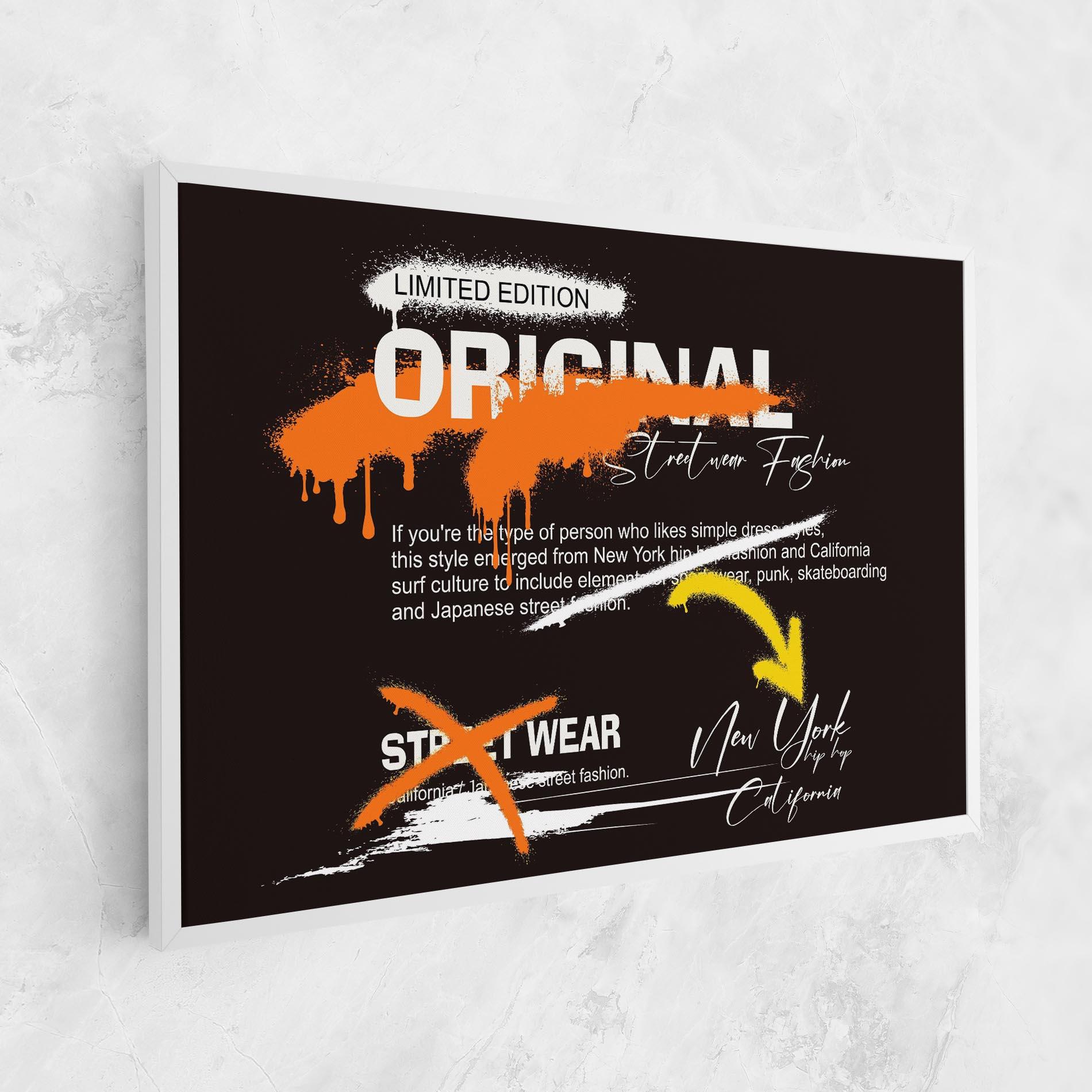 Tablou Canvas Original Style Graffiti mockup 1