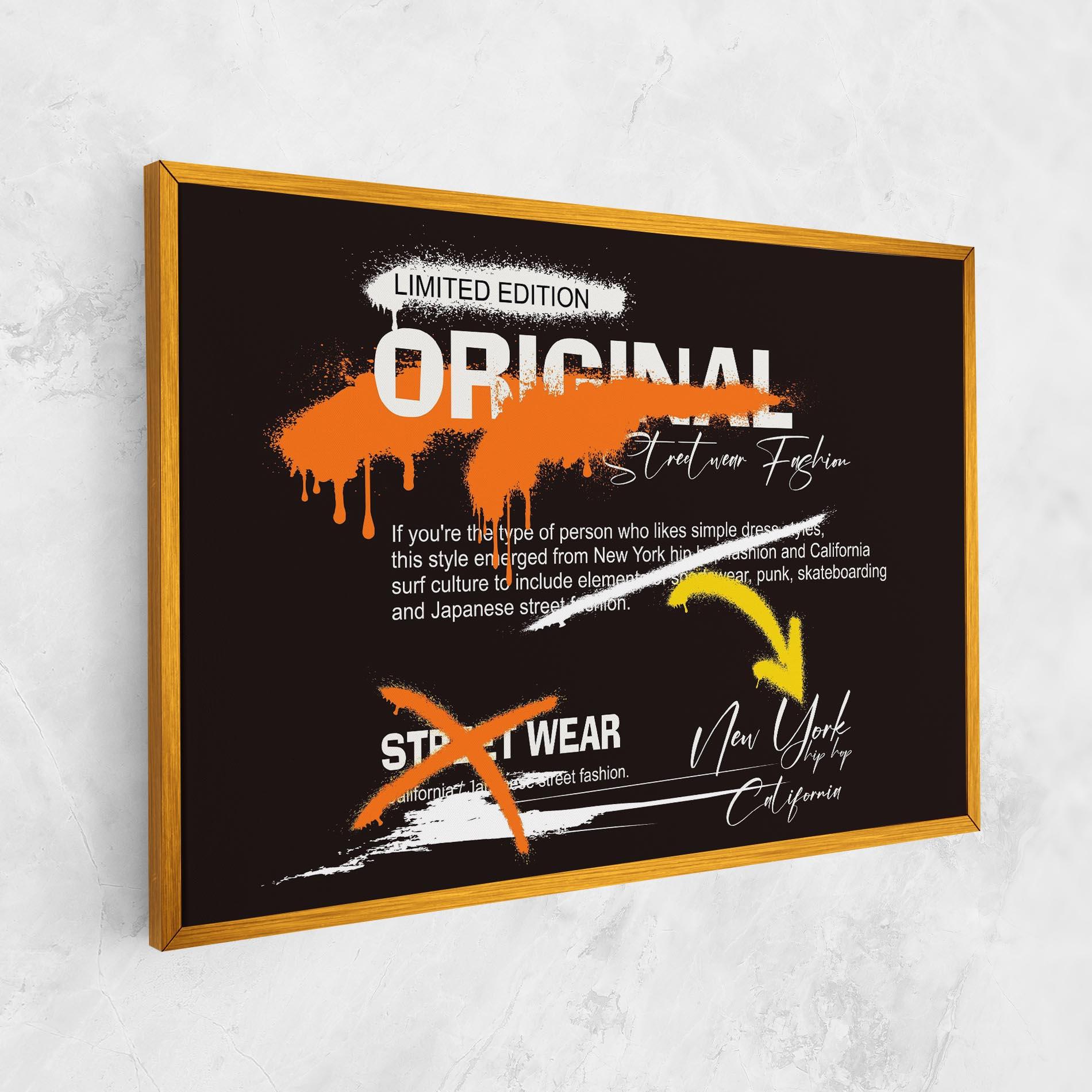 Tablou Canvas Original Style Graffiti mockup 1