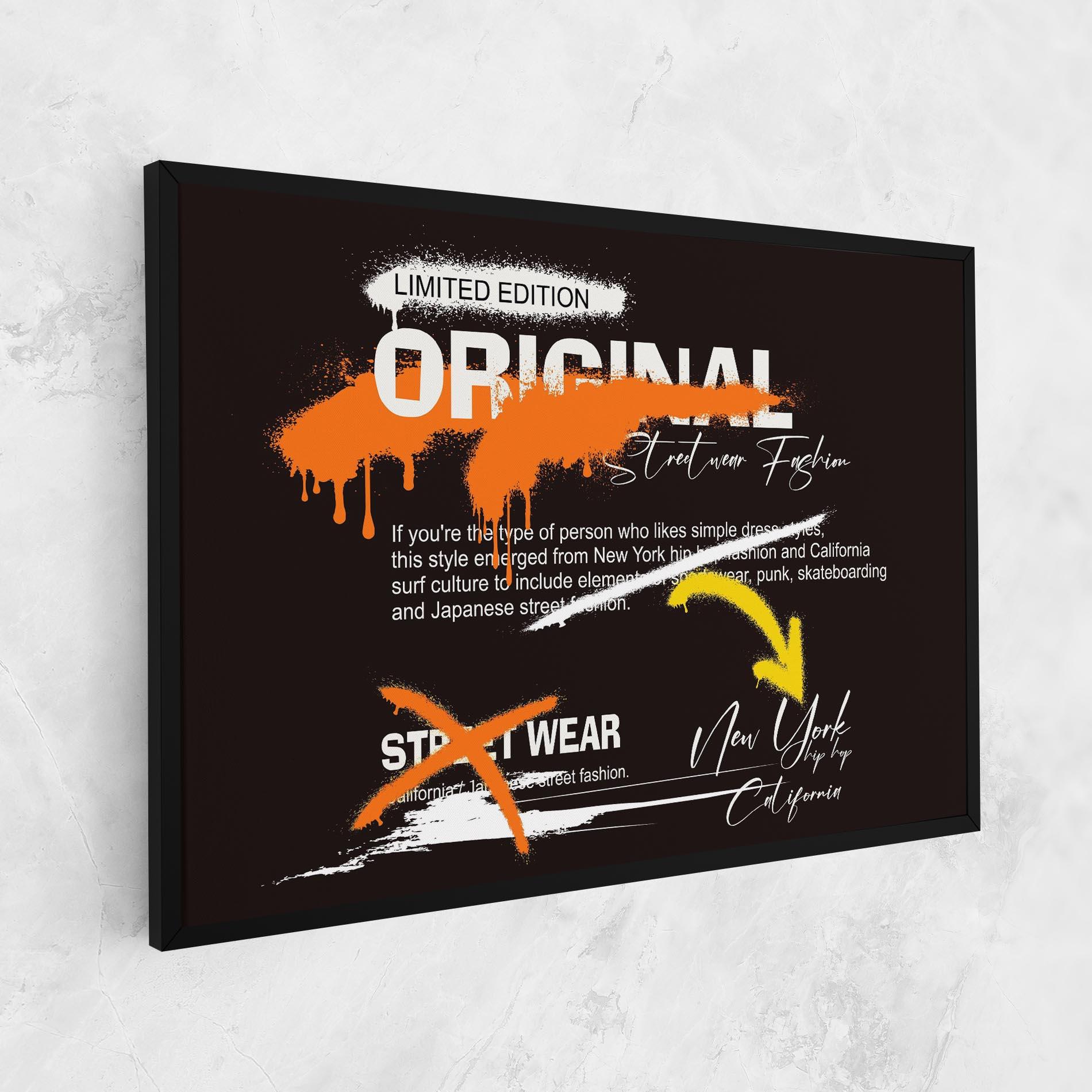 Tablou Canvas Original Style Graffiti mockup 1