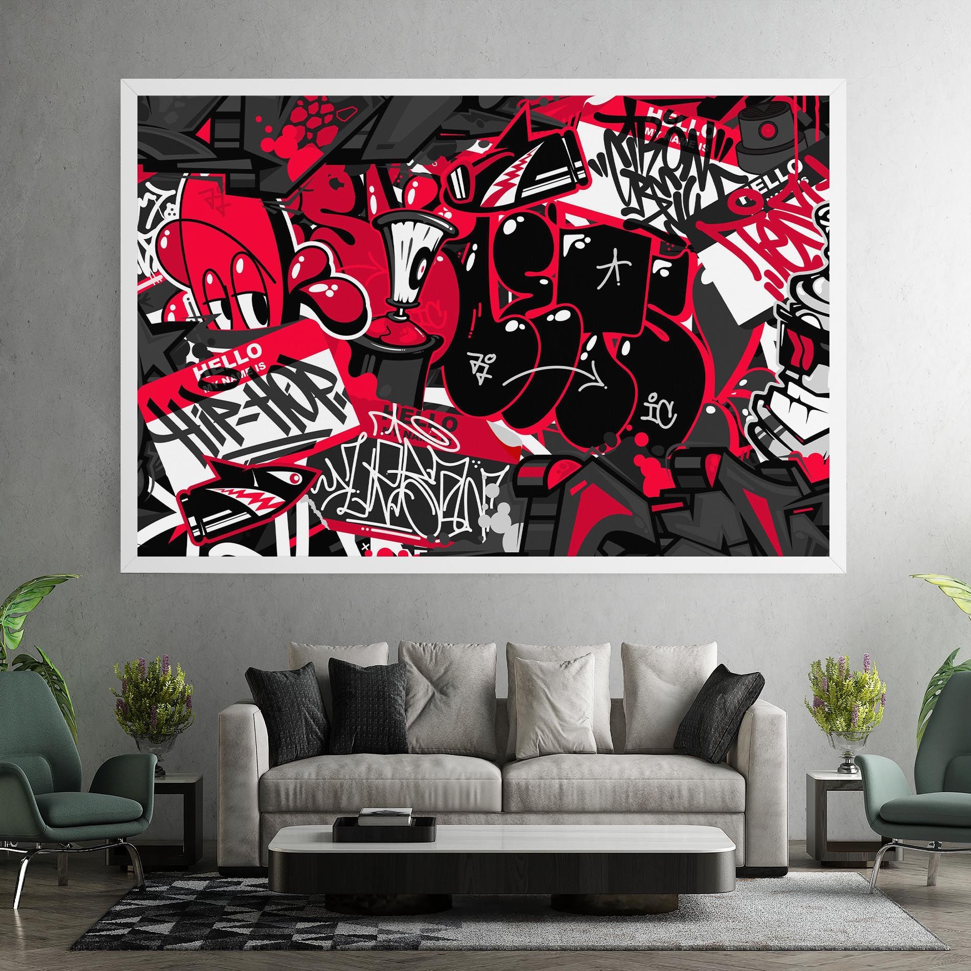 Hip Hop Graffiti mockup 7