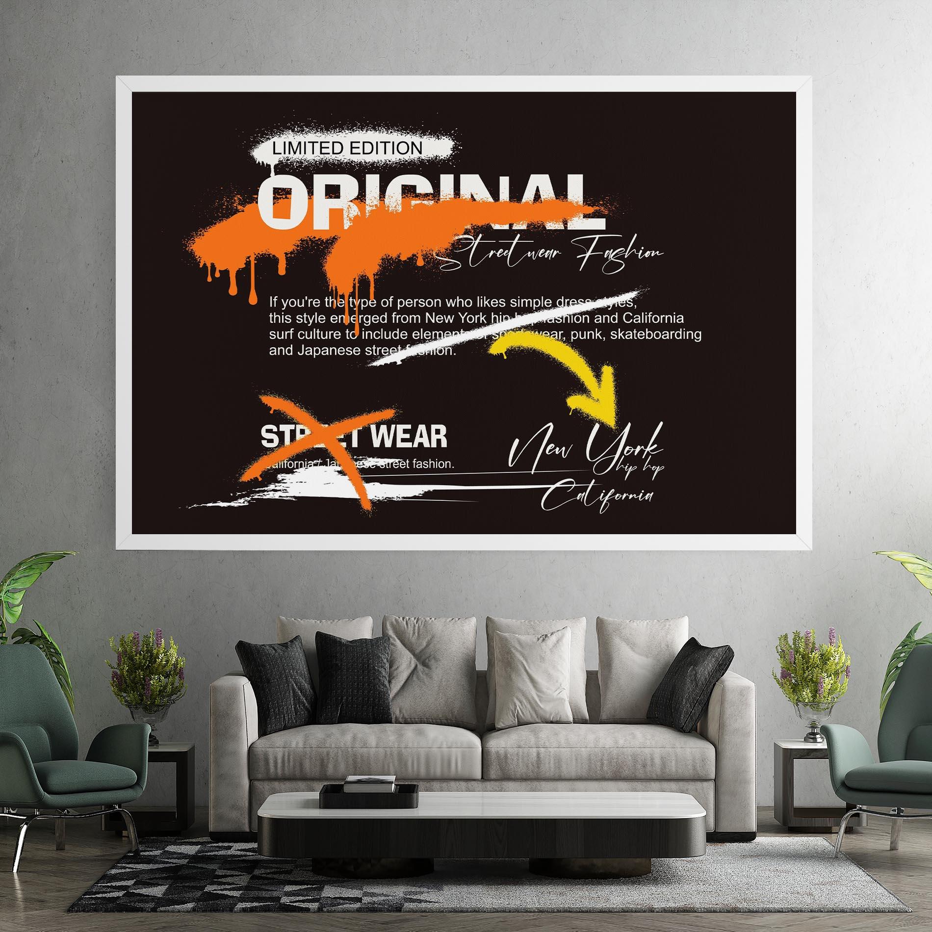 Tablou Canvas Original Style Graffiti mockup 7