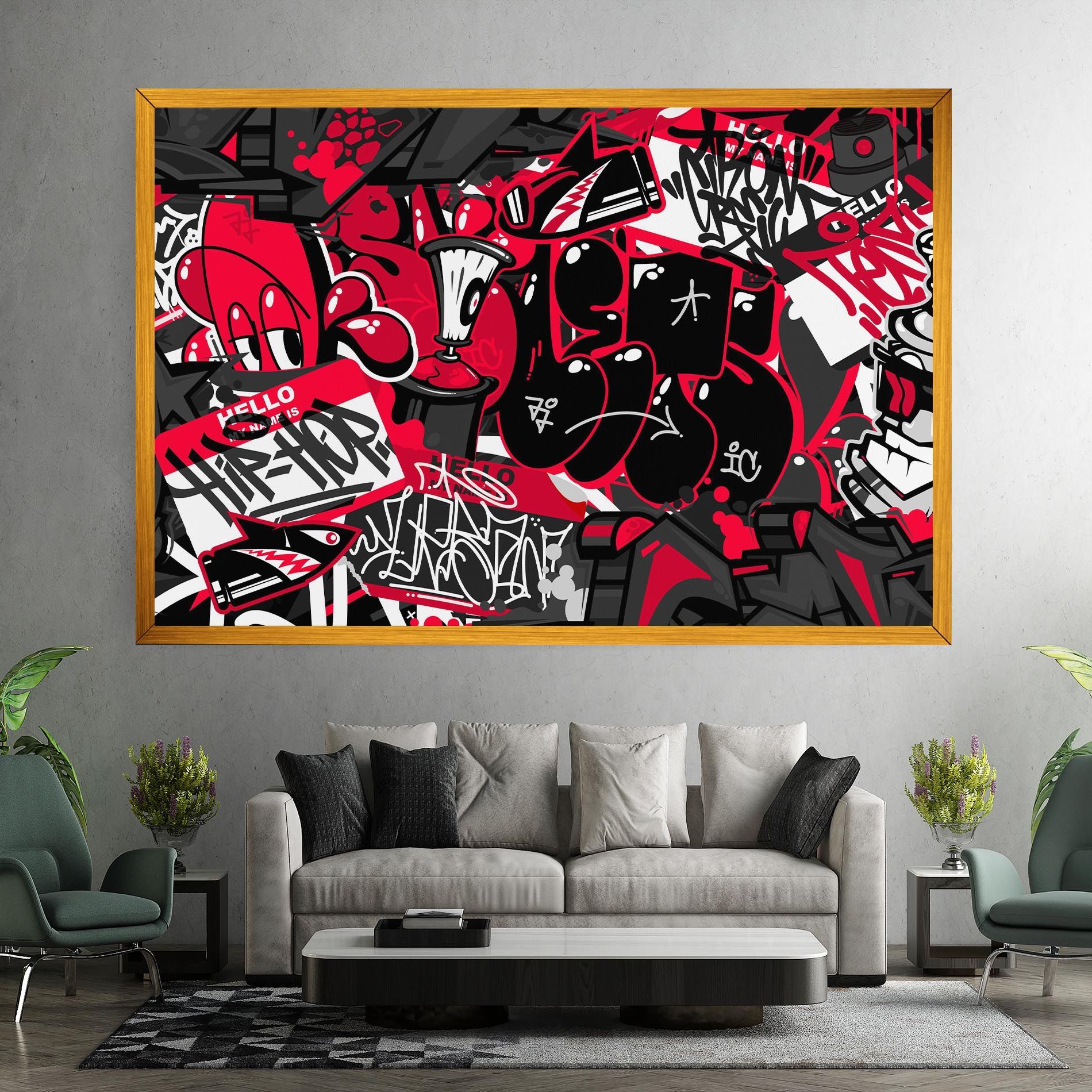 Hip Hop Graffiti mockup 7