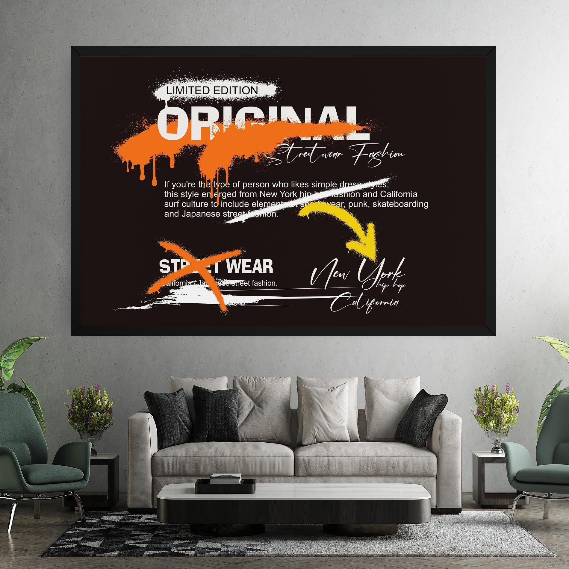 Tablou Canvas Original Style Graffiti mockup 7