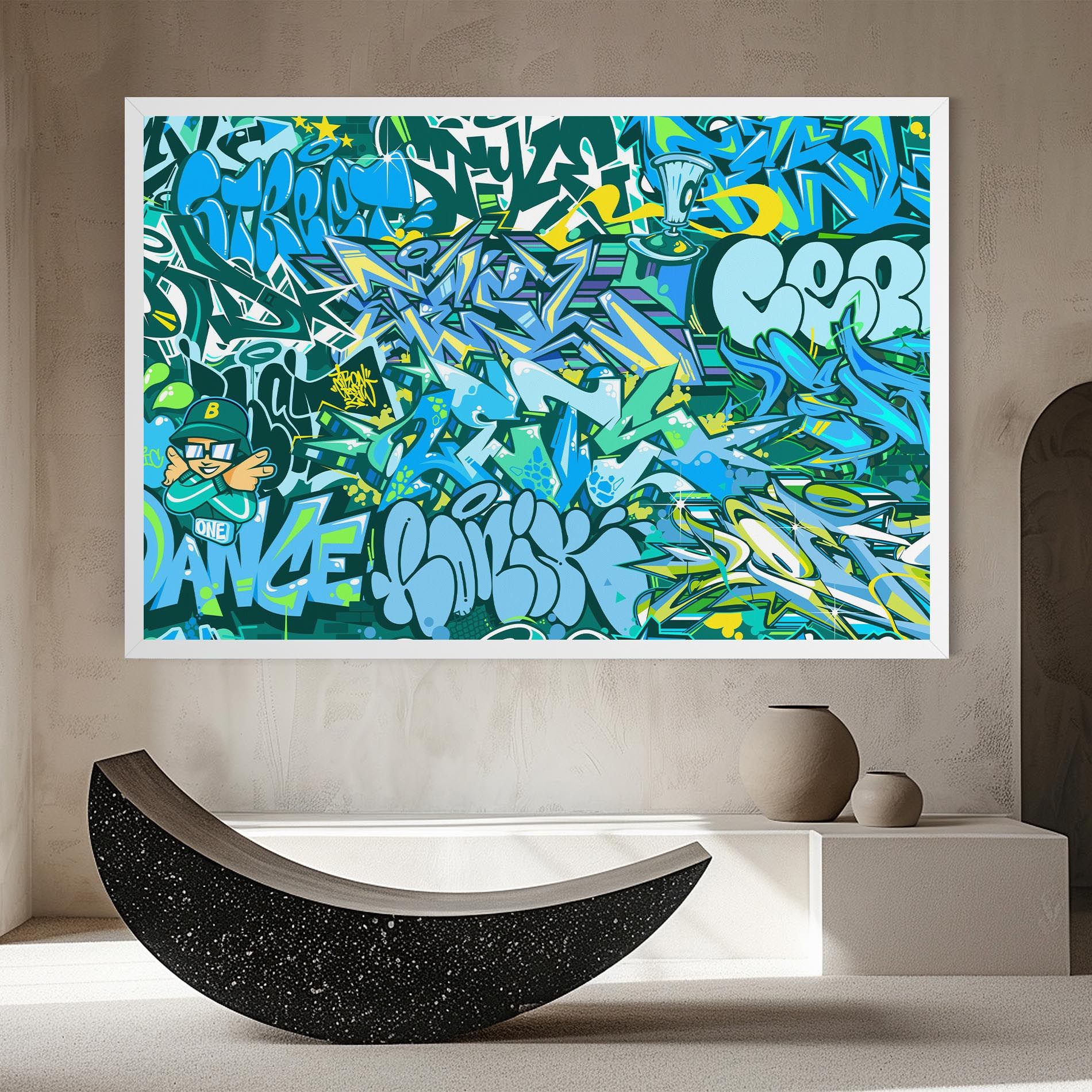 Be One Graffiti mockup 8