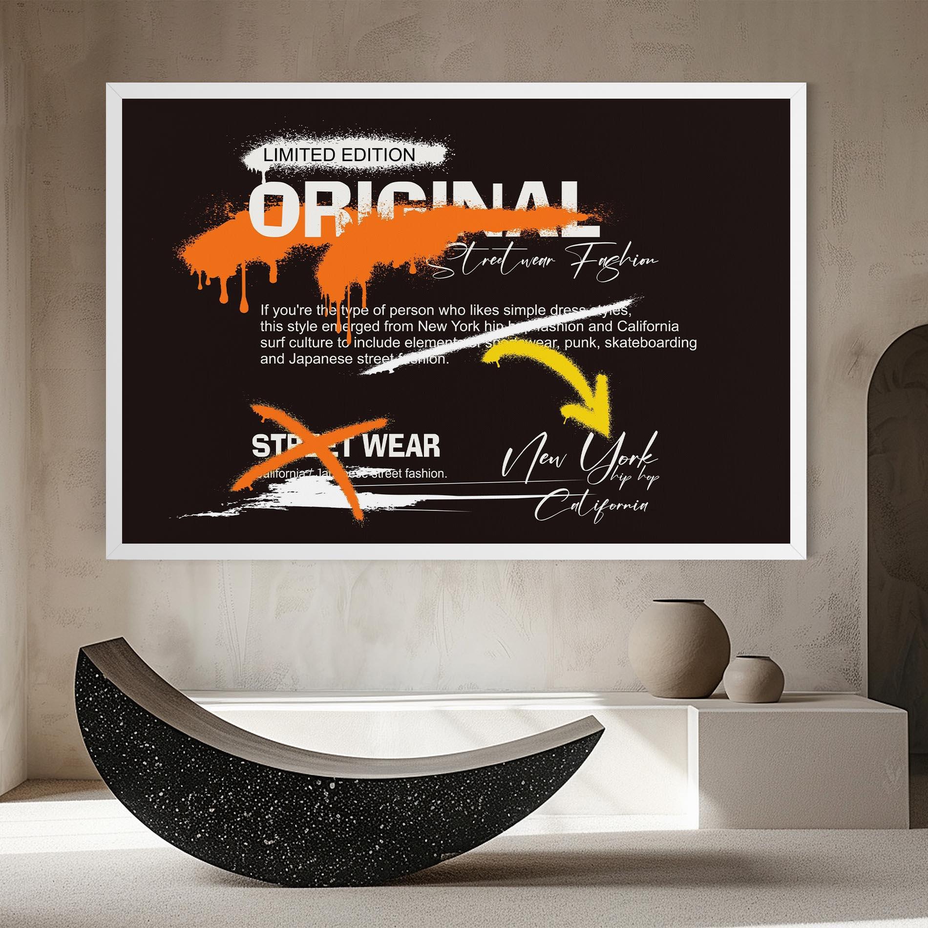 Tablou Canvas Original Style Graffiti mockup 8