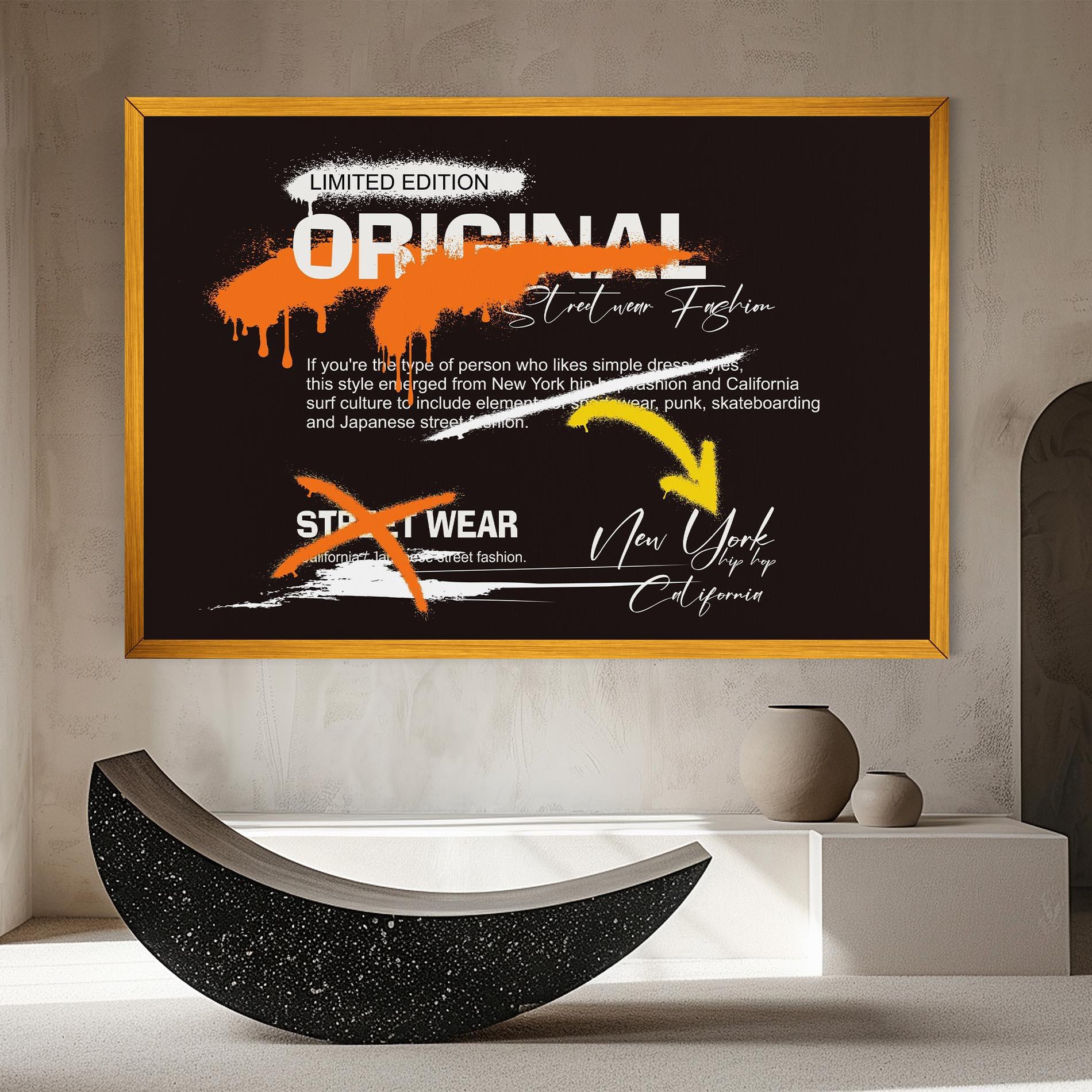 Tablou Canvas Original Style Graffiti mockup 8