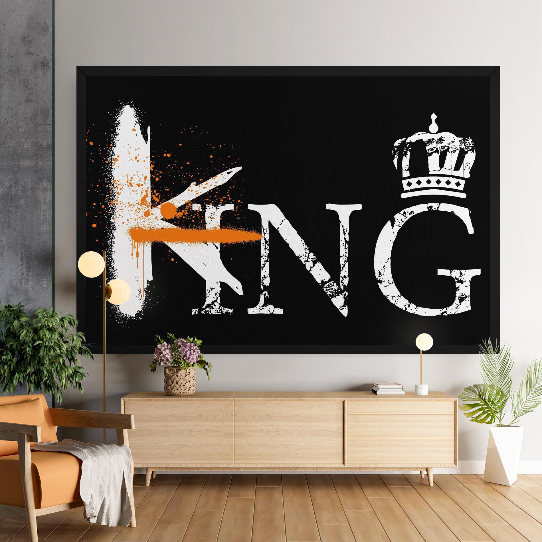 Tablou Canvas King Spray mockup 9
