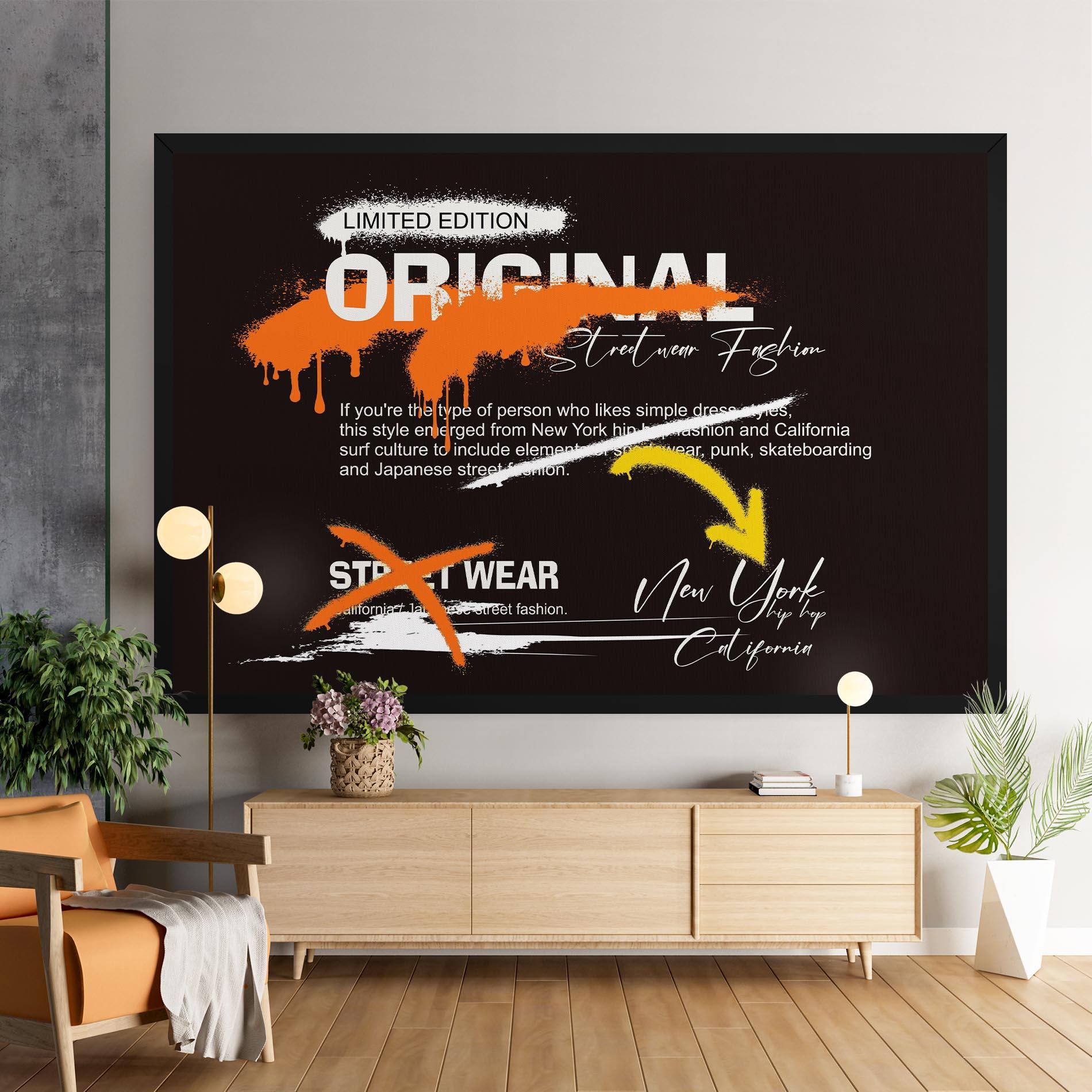 Tablou Canvas Original Style Graffiti mockup 9