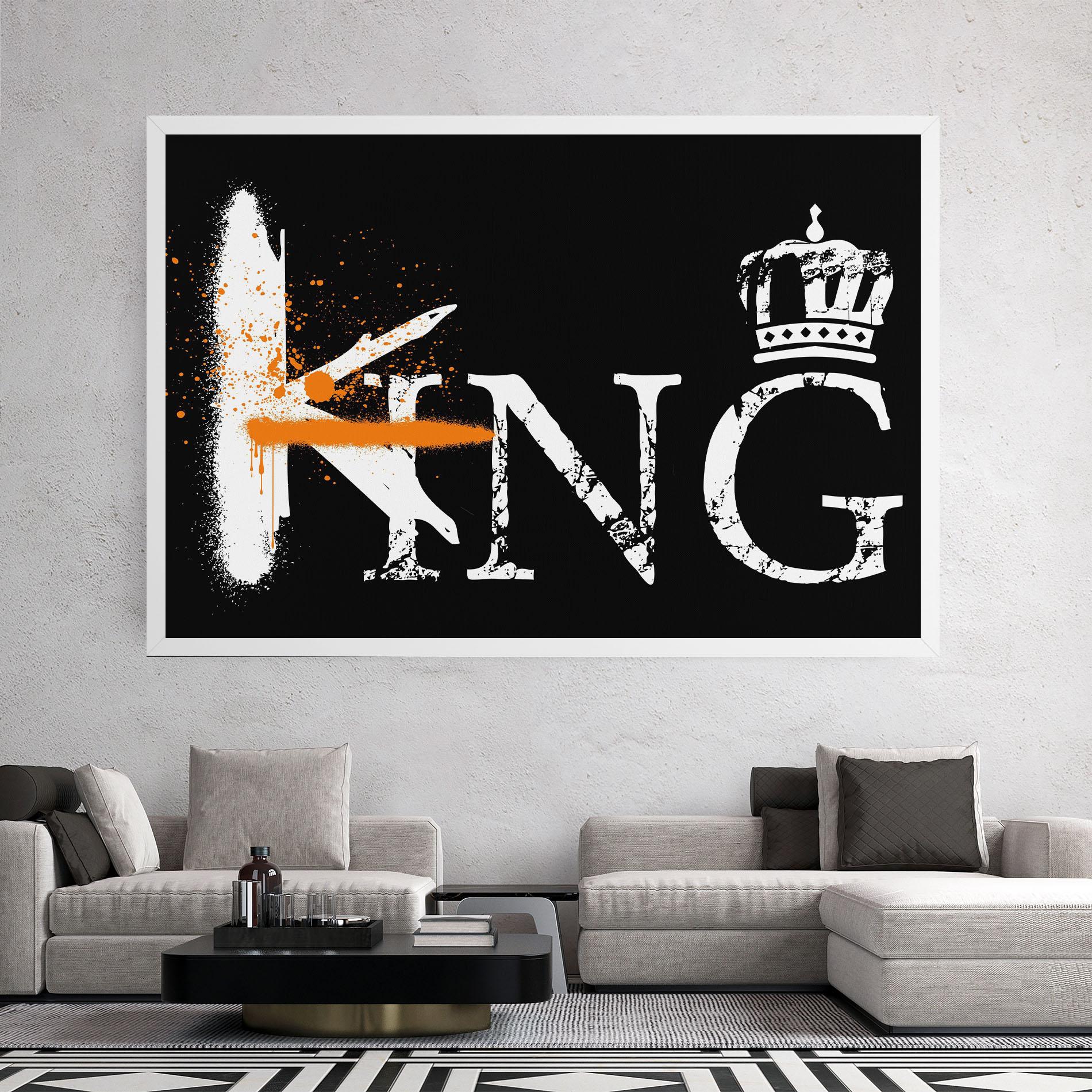 Tablou Canvas King Spray mockup 2