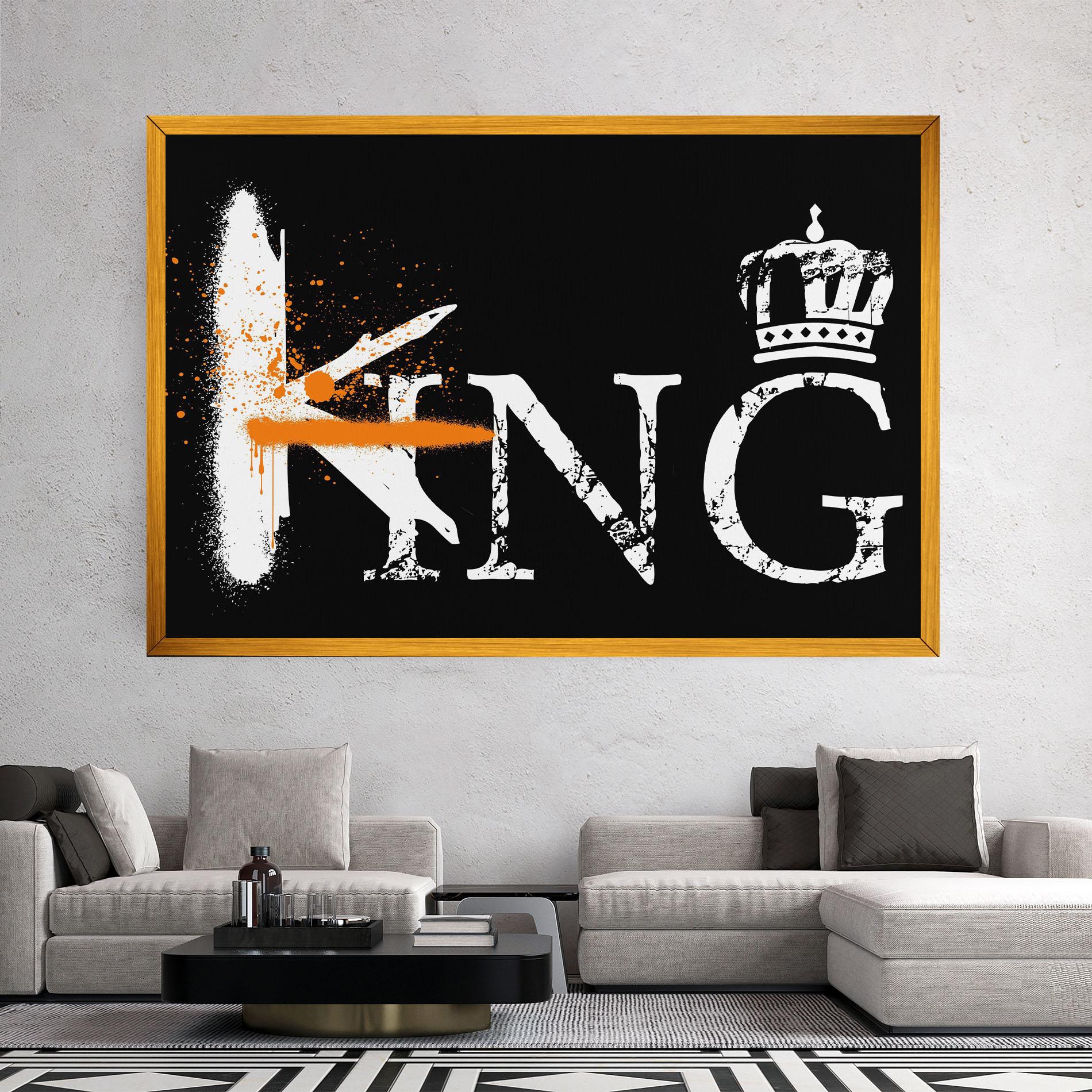 Tablou Canvas King Spray mockup 2