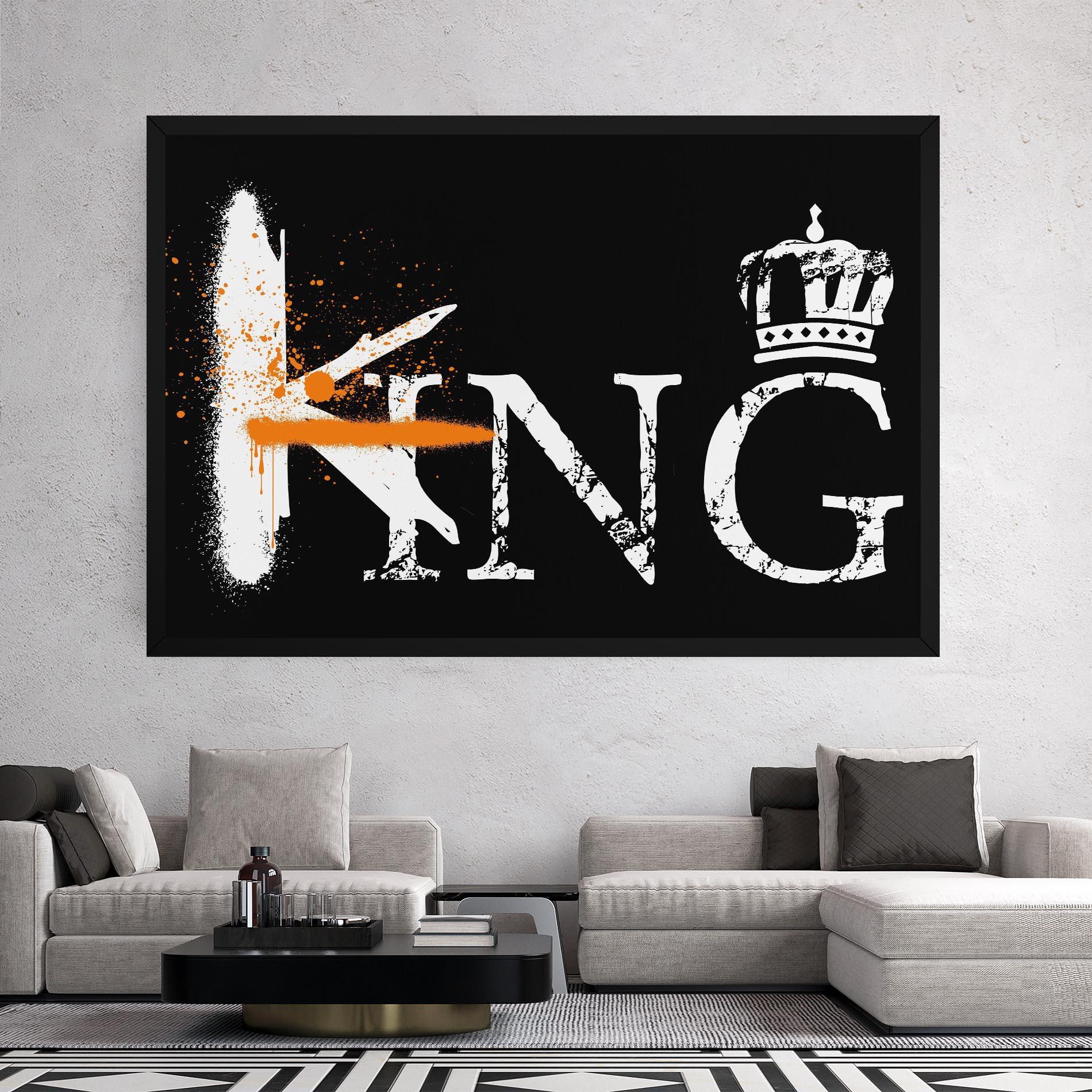 Tablou Canvas King Spray mockup 2