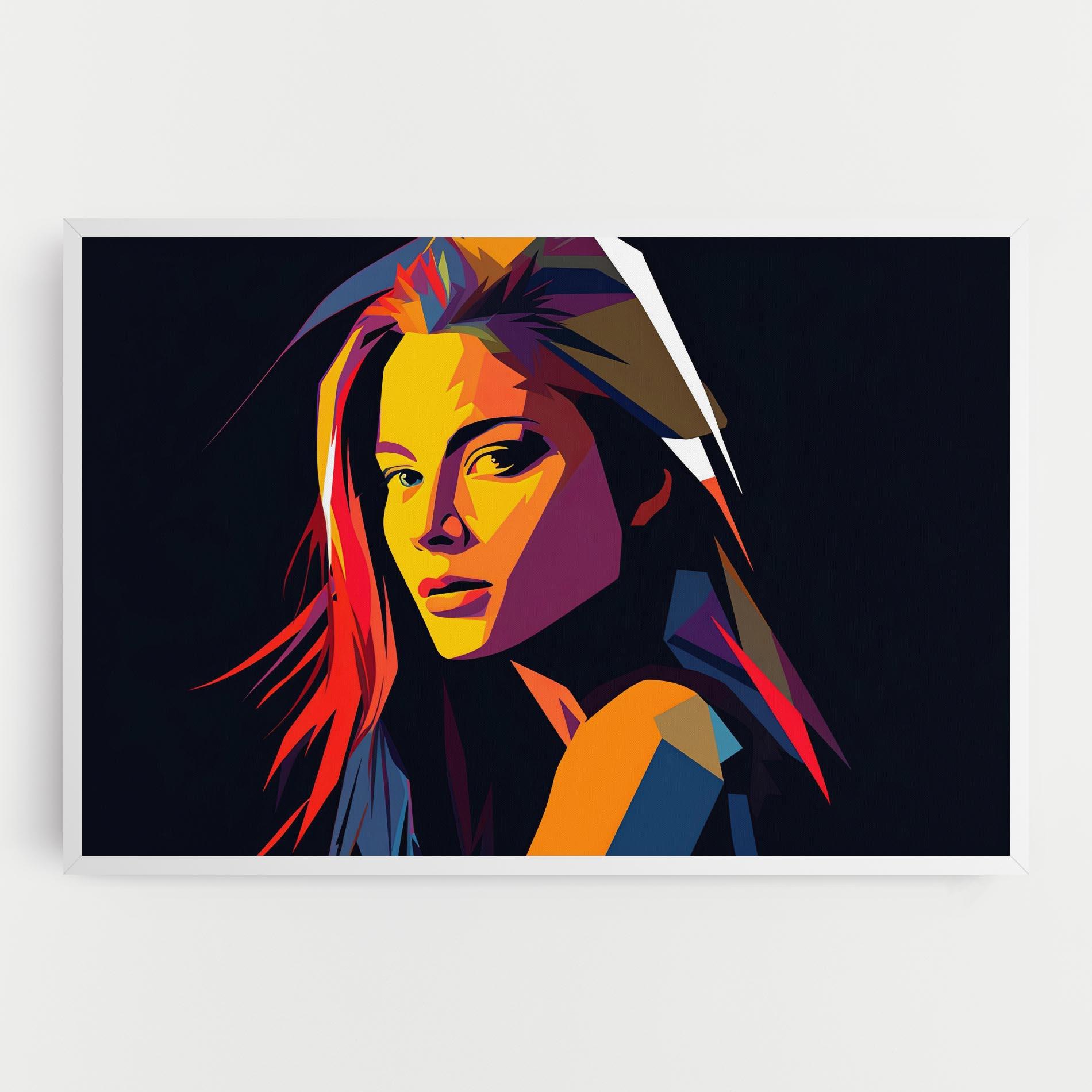 Tablou Canvas Orange Pop Light mockup 0