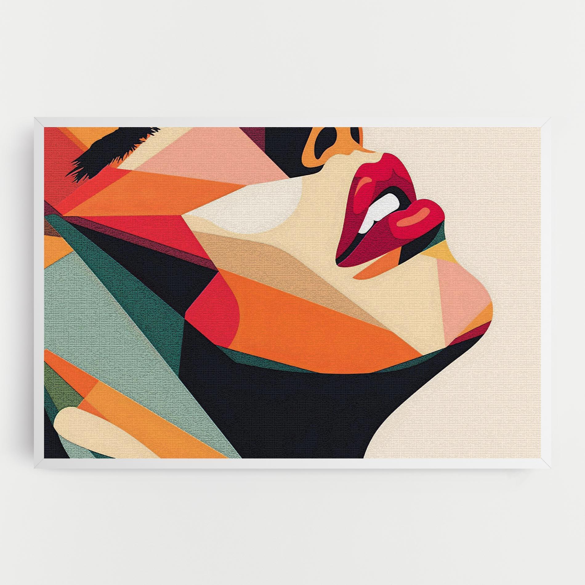 Tablou Canvas Pop Art Lips mockup 0