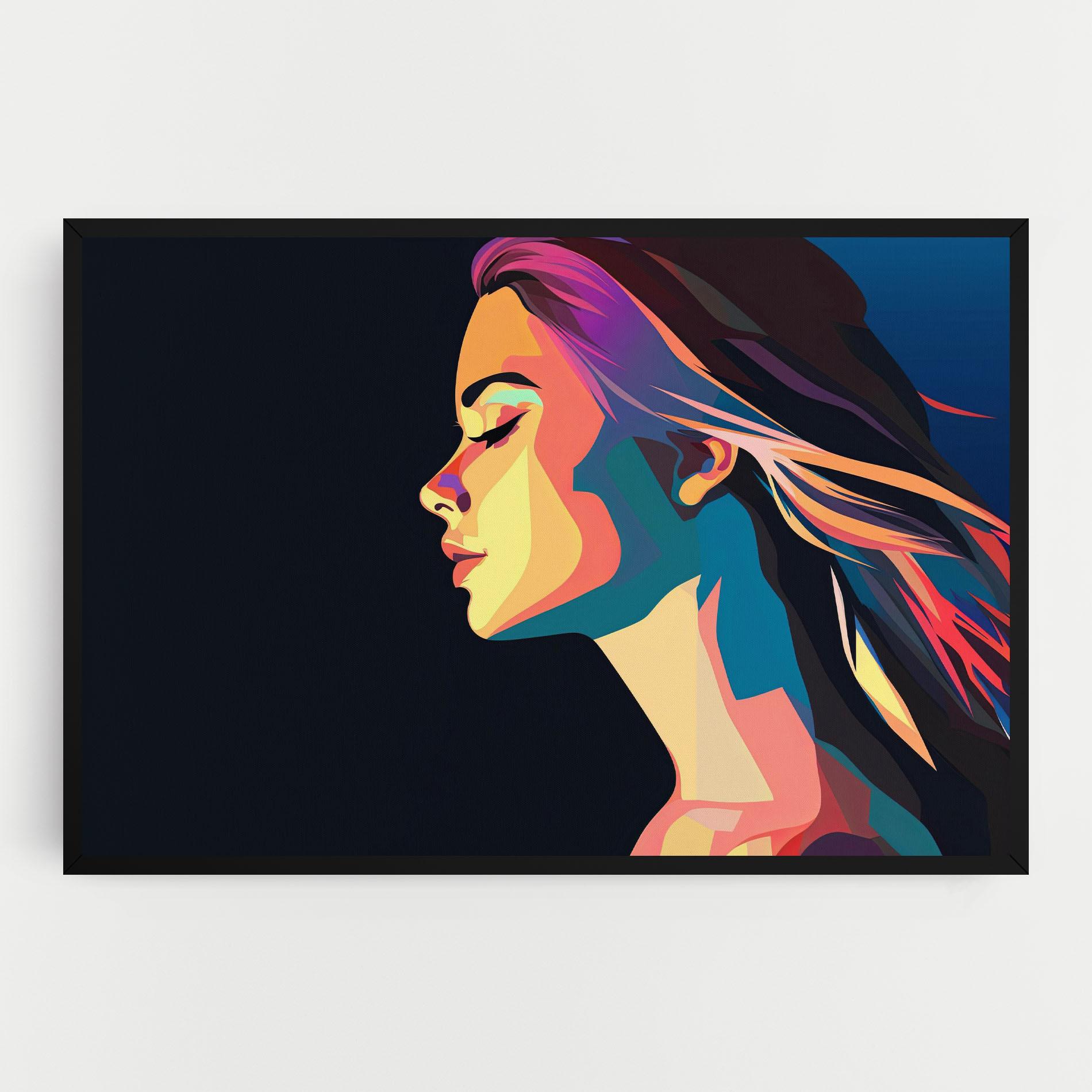 Tablou Canvas Worm Pop Light mockup 0