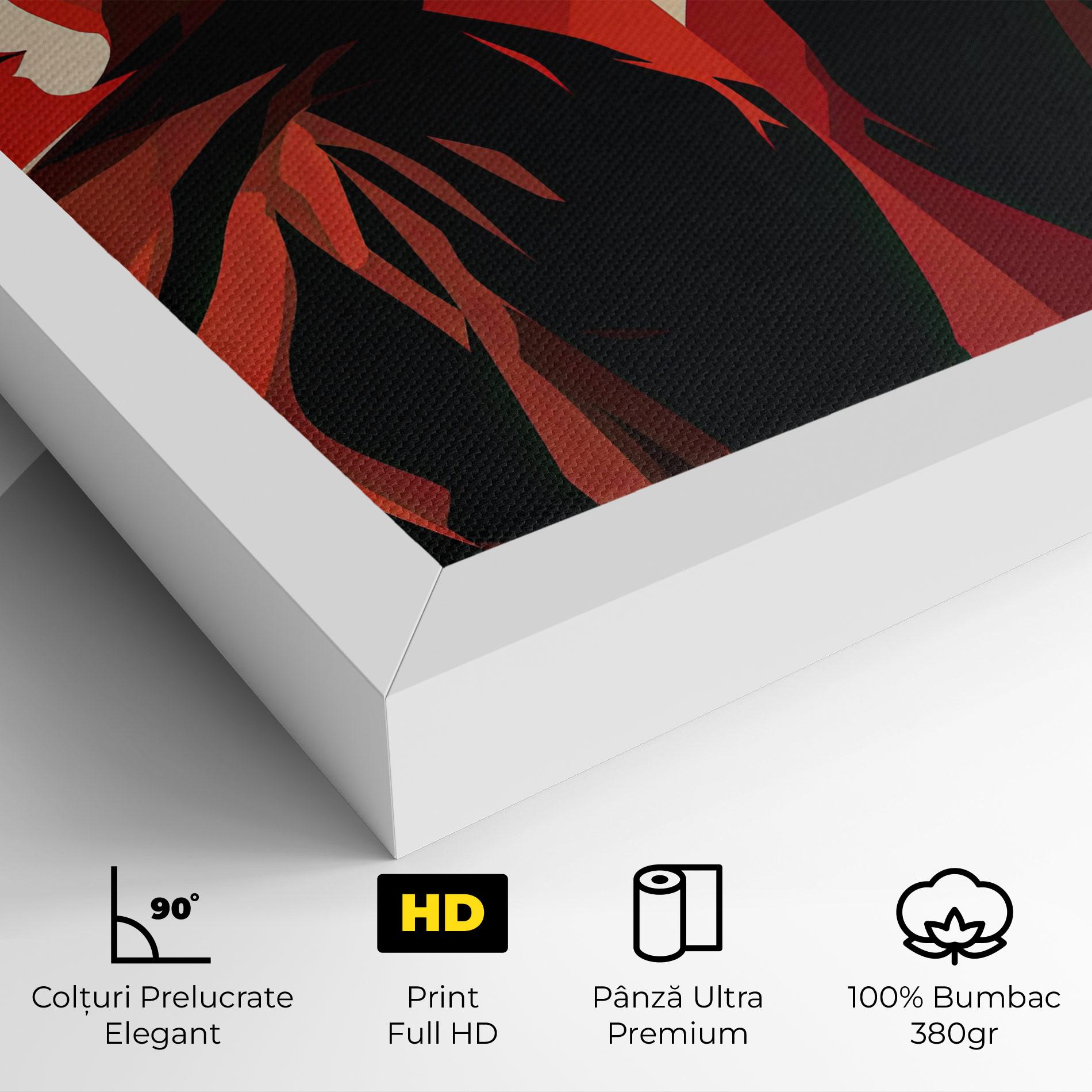 Tablou Canvas Pop Outfit Lady mockup 4