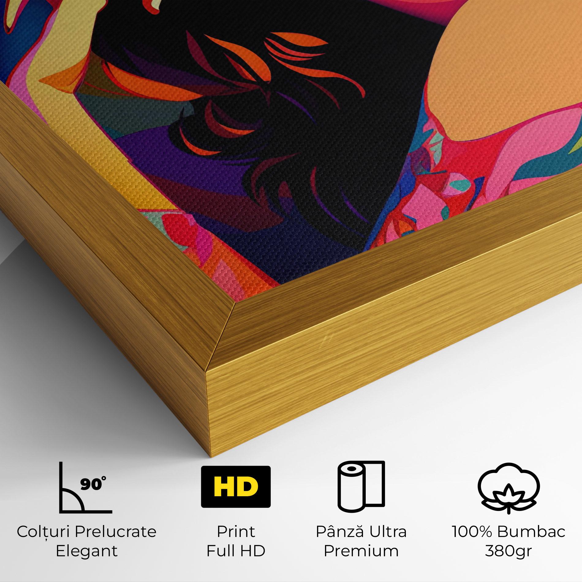 Tablou Canvas Pop Color Mix mockup 4