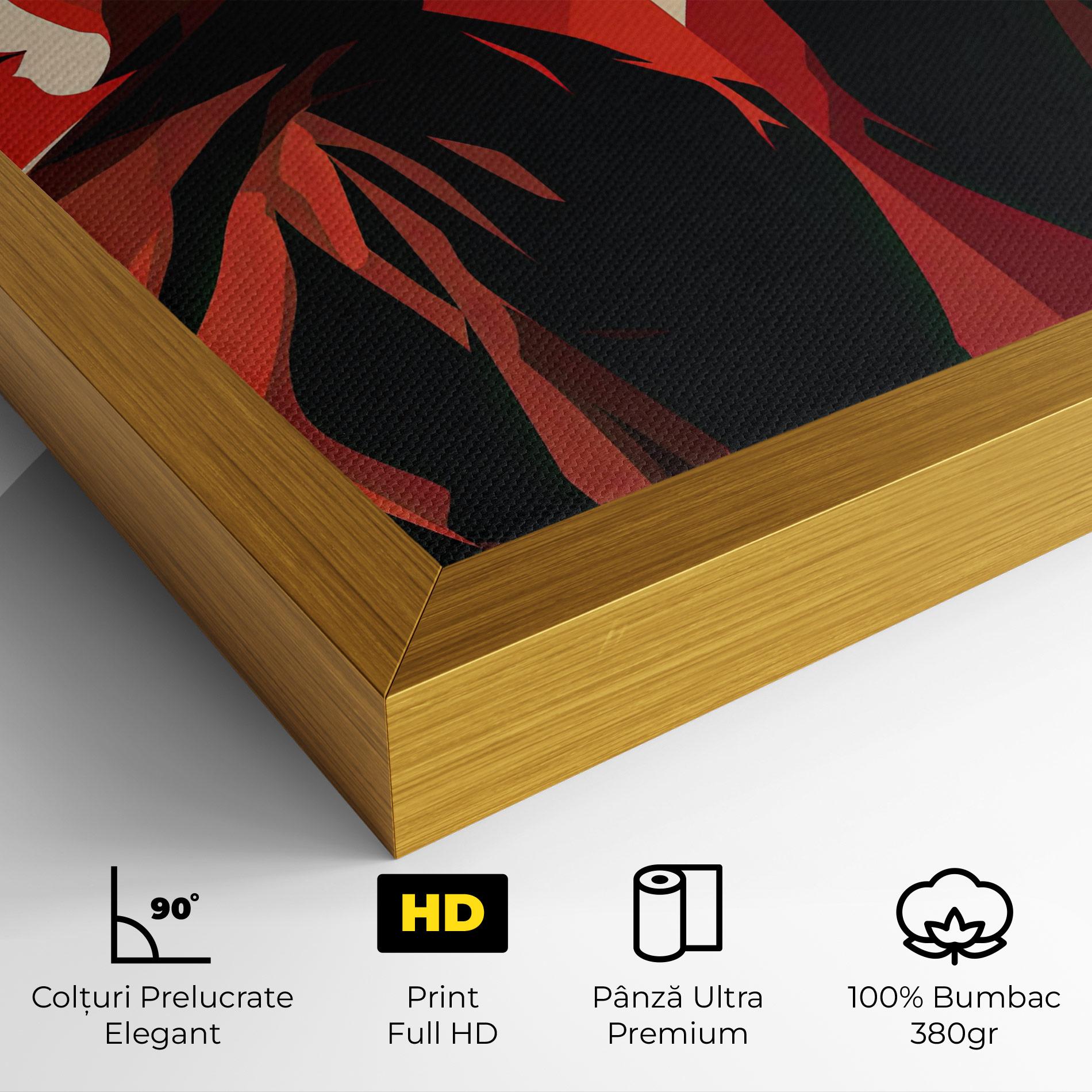 Tablou Canvas Pop Outfit Lady mockup 4