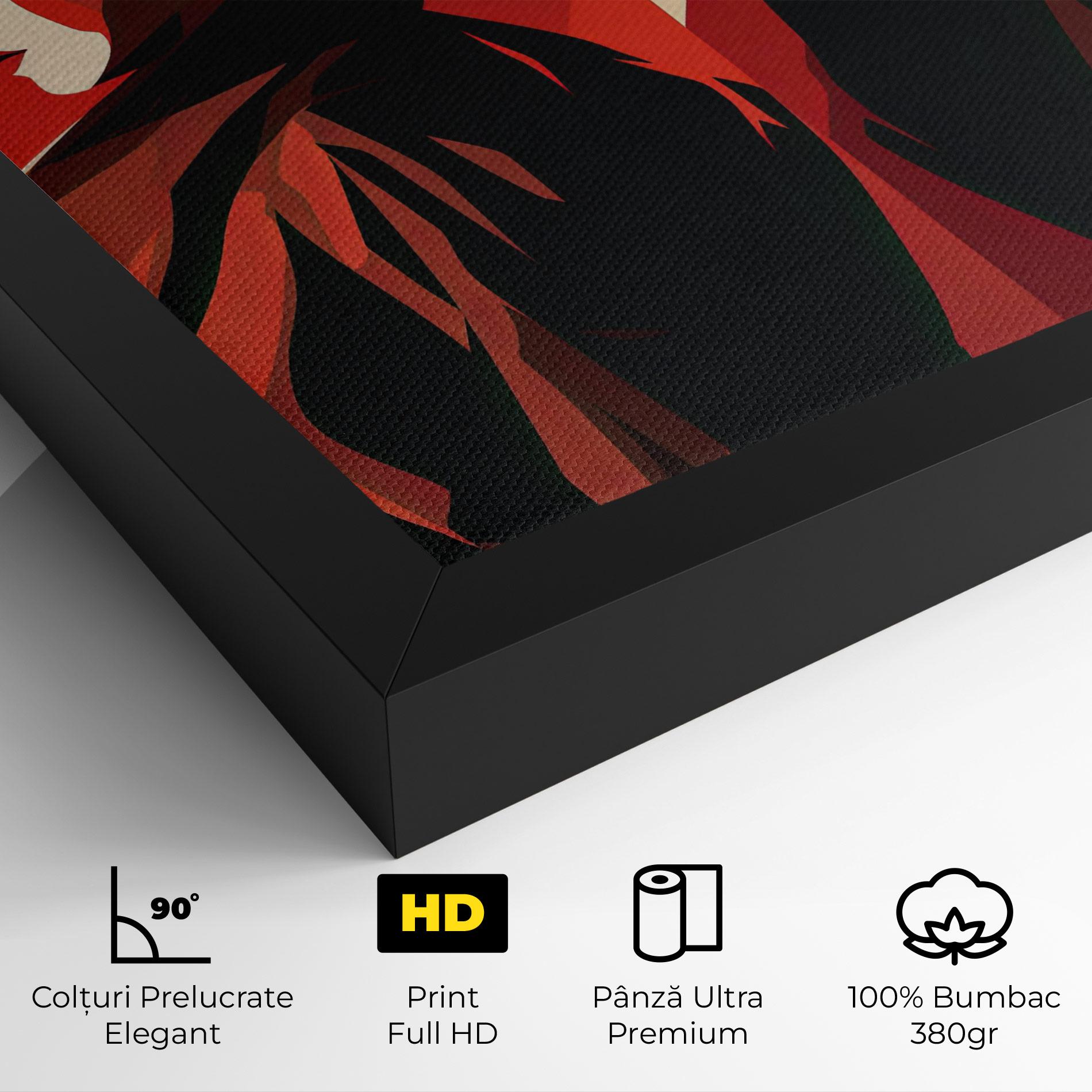 Tablou Canvas Pop Outfit Lady mockup 4