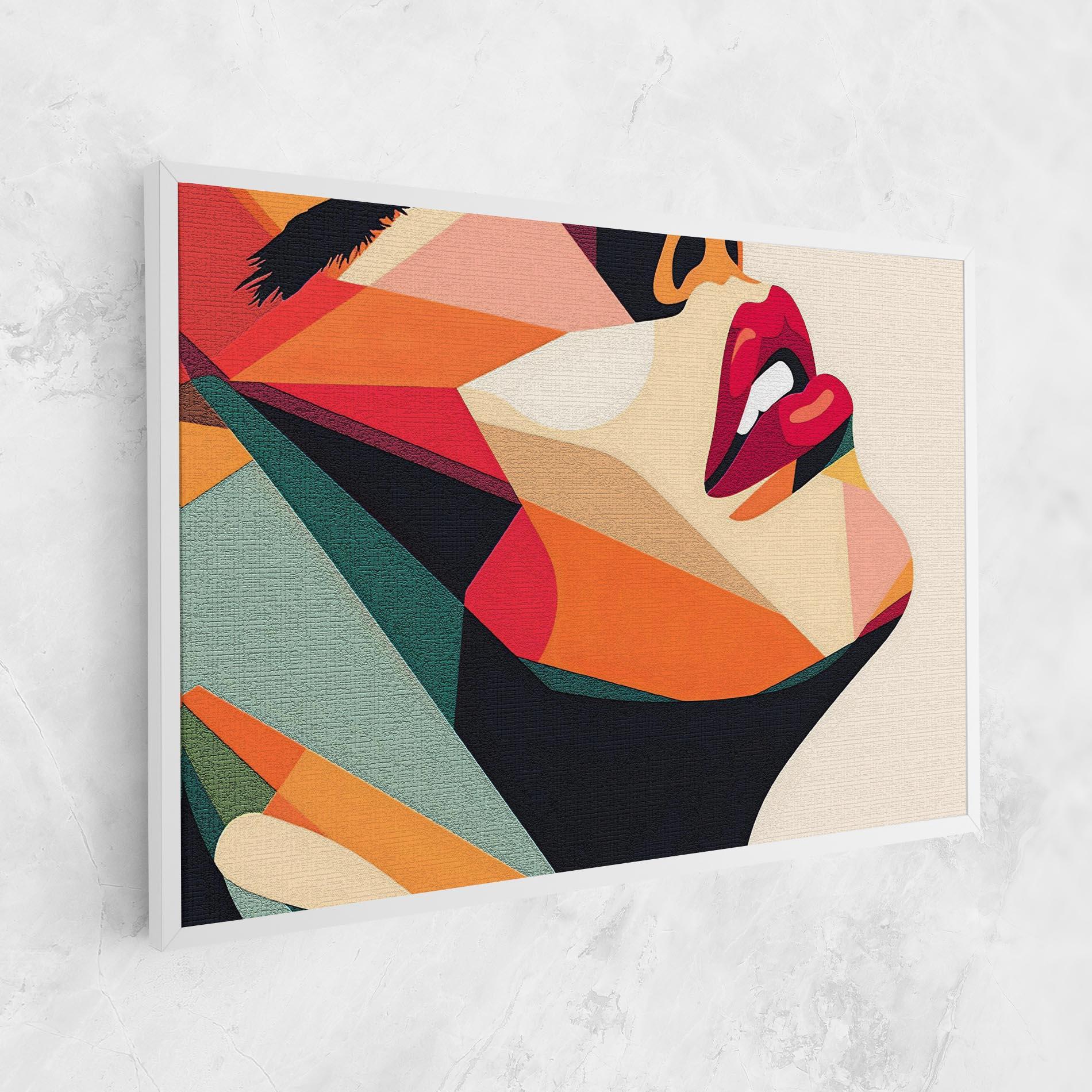Tablou Canvas Pop Art Lips mockup 1