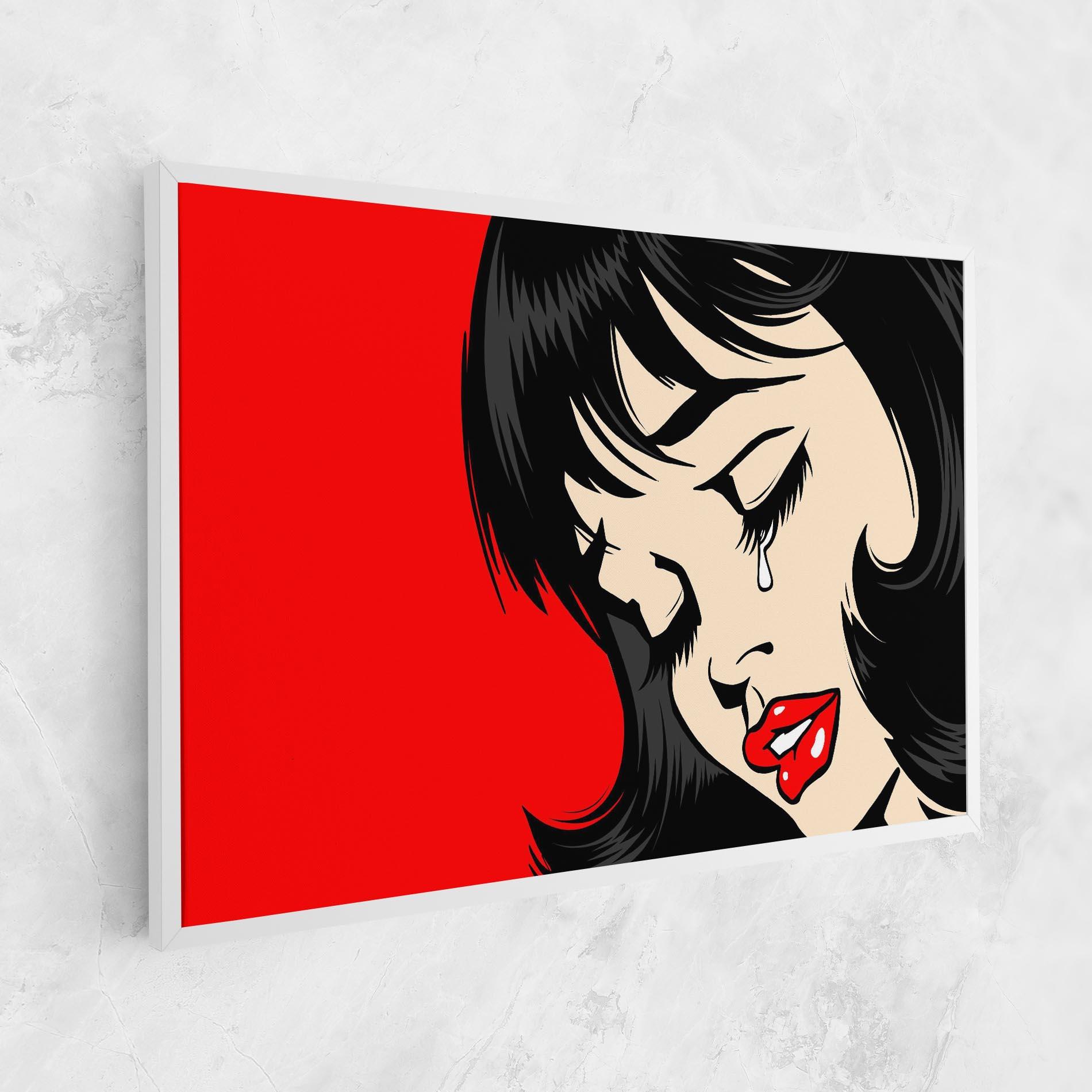 Tablou Canvas Pop Crying mockup 1