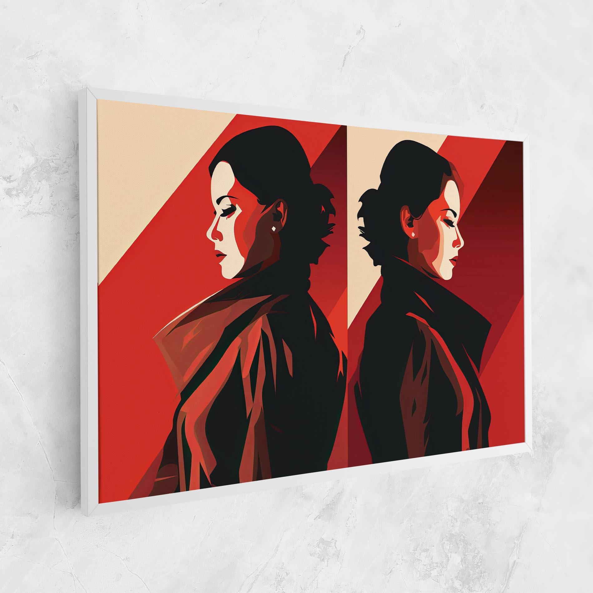 Tablou Canvas Pop Outfit Lady mockup 1