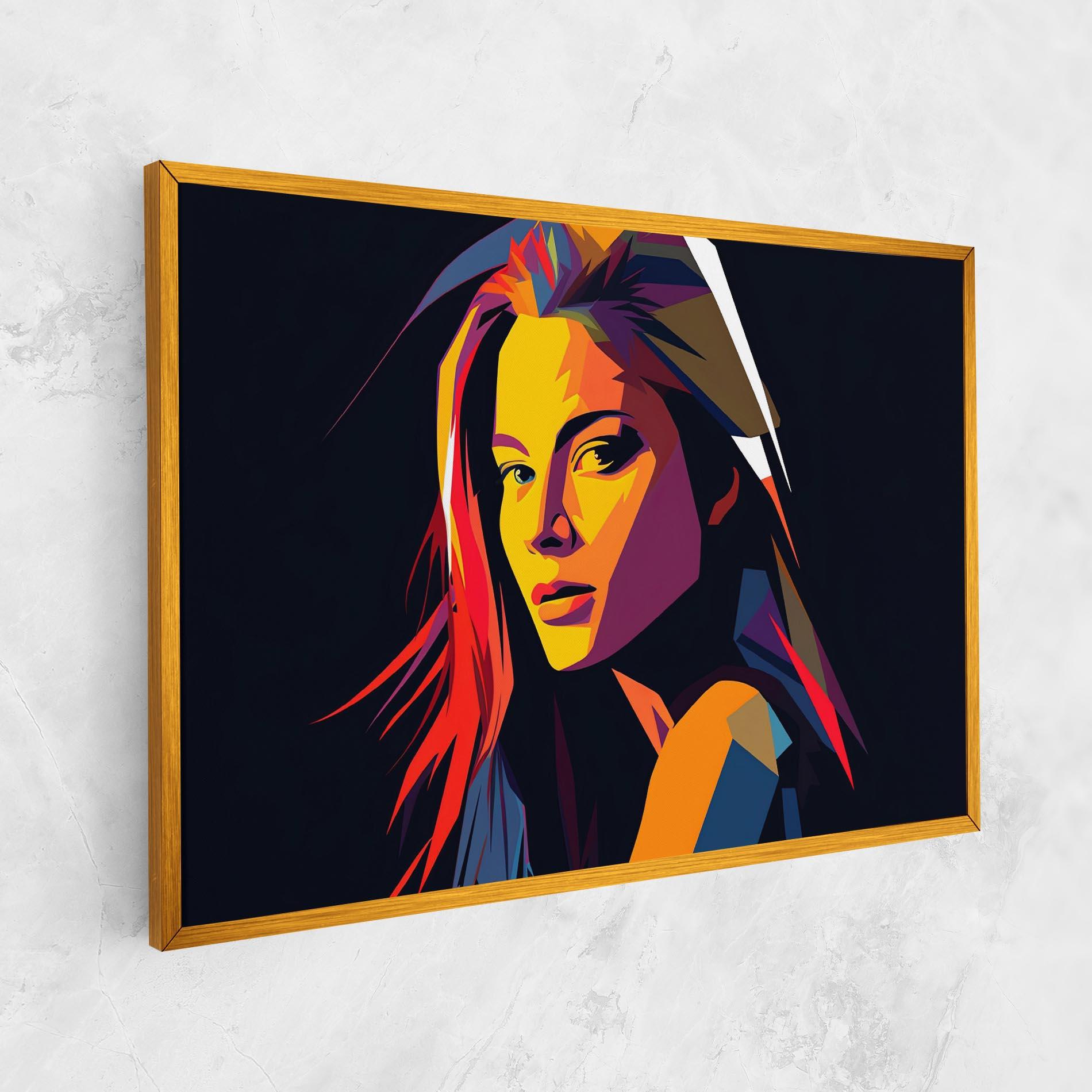 Tablou Canvas Orange Pop Light mockup 1