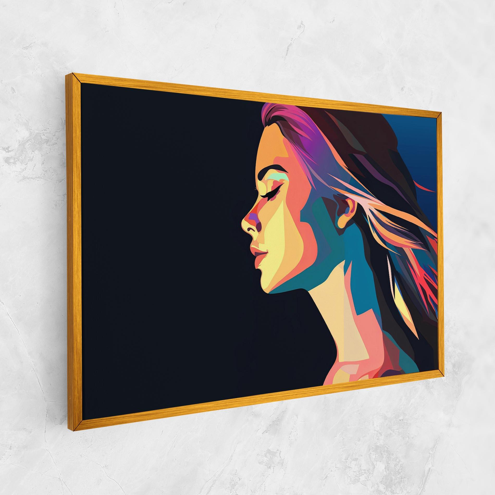 Tablou Canvas Worm Pop Light mockup 1