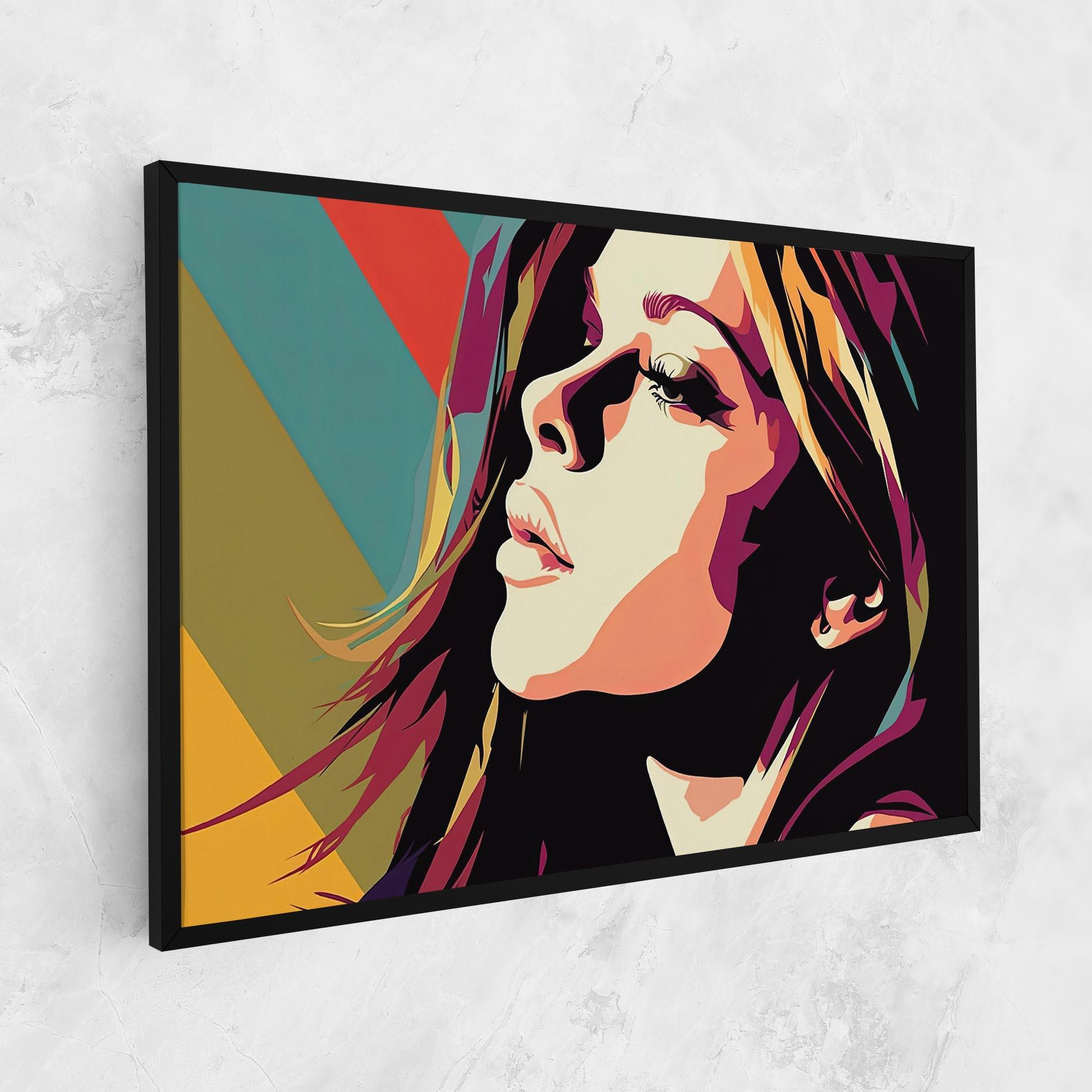 Tablou Canvas Cream Pop Art mockup 1