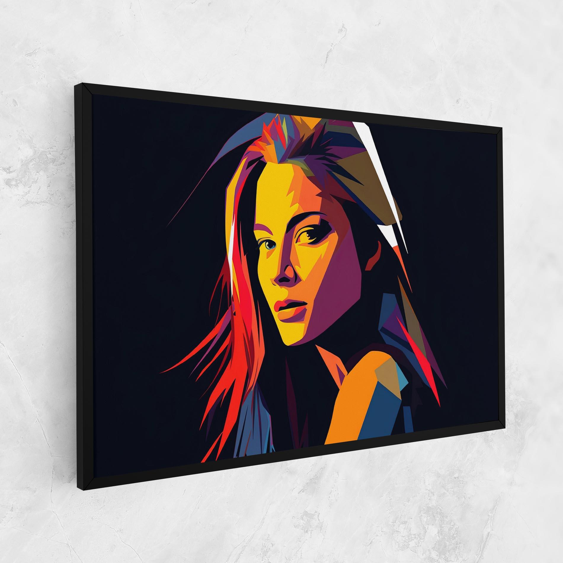 Tablou Canvas Orange Pop Light mockup 1