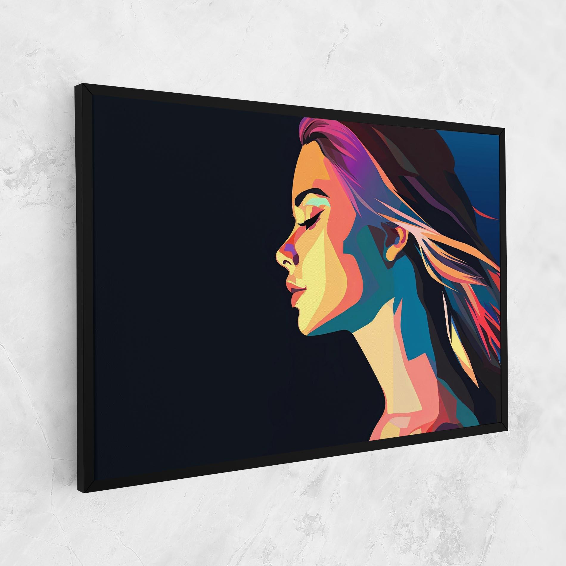 Tablou Canvas Worm Pop Light mockup 1