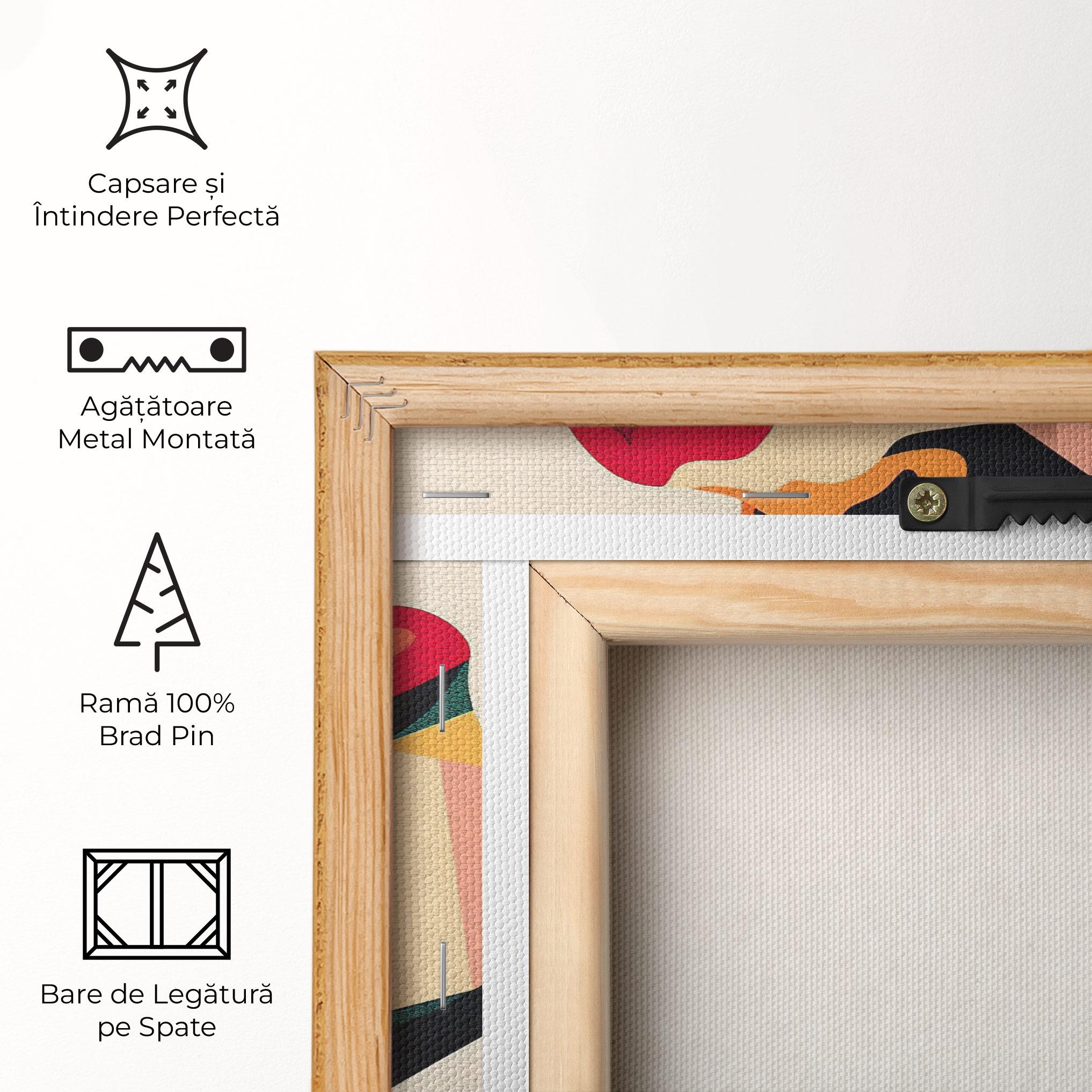 Tablou Canvas Pop Art Lips mockup 5