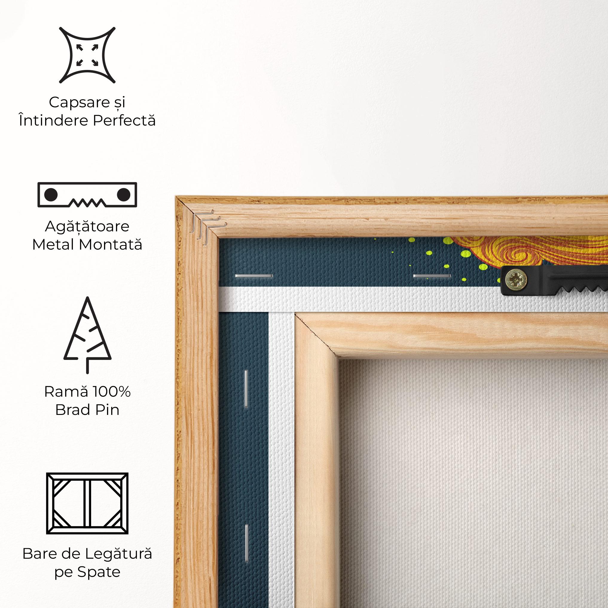 Tablou Canvas Pop Glasses Lady mockup 5