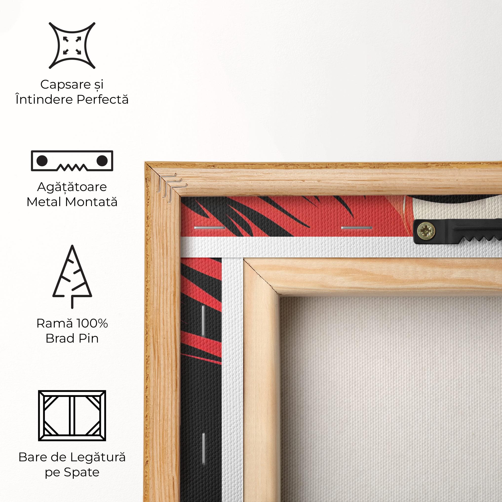 Tablou Canvas Red Hair Pop Art mockup 5