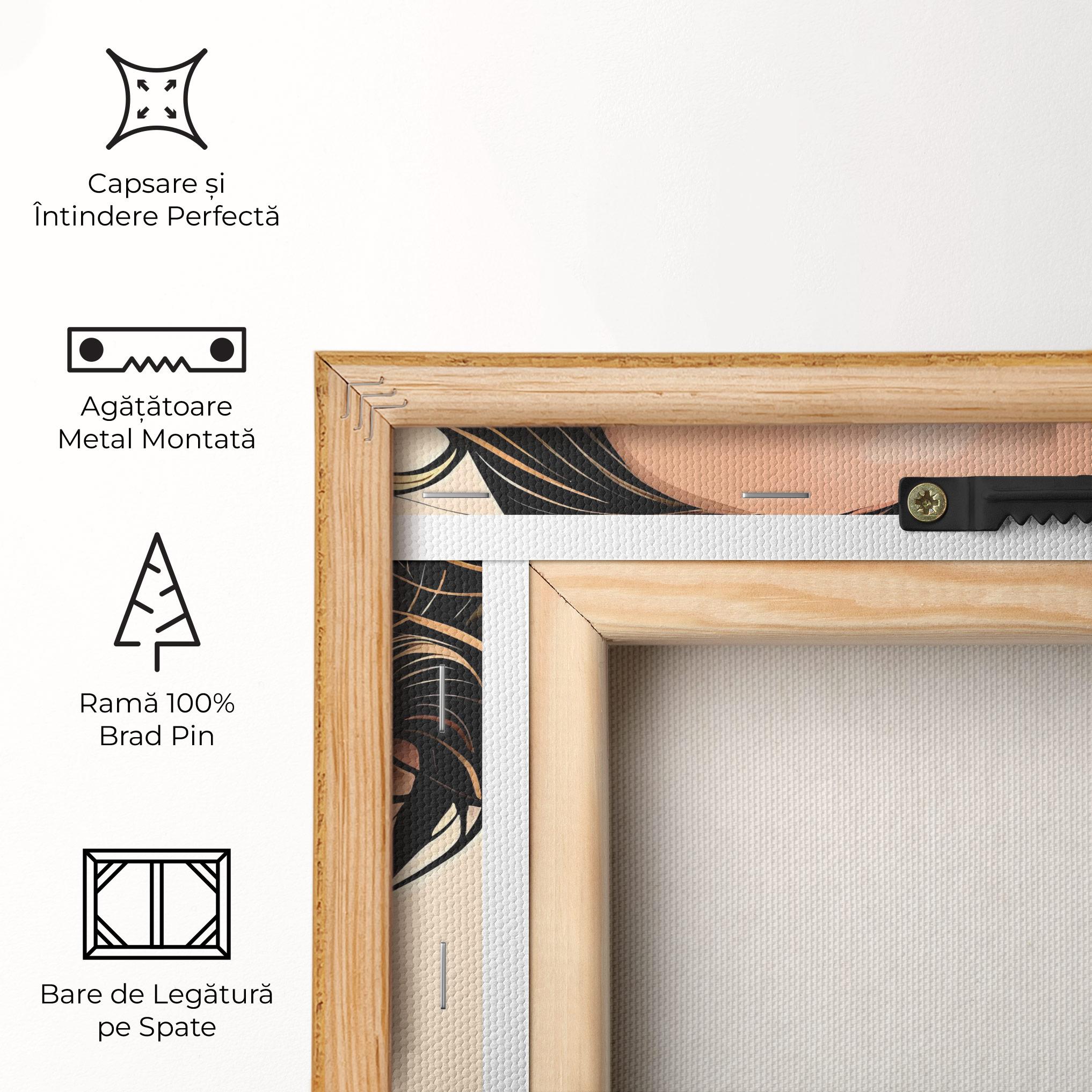 Tablou Canvas Red Pop Lips mockup 5