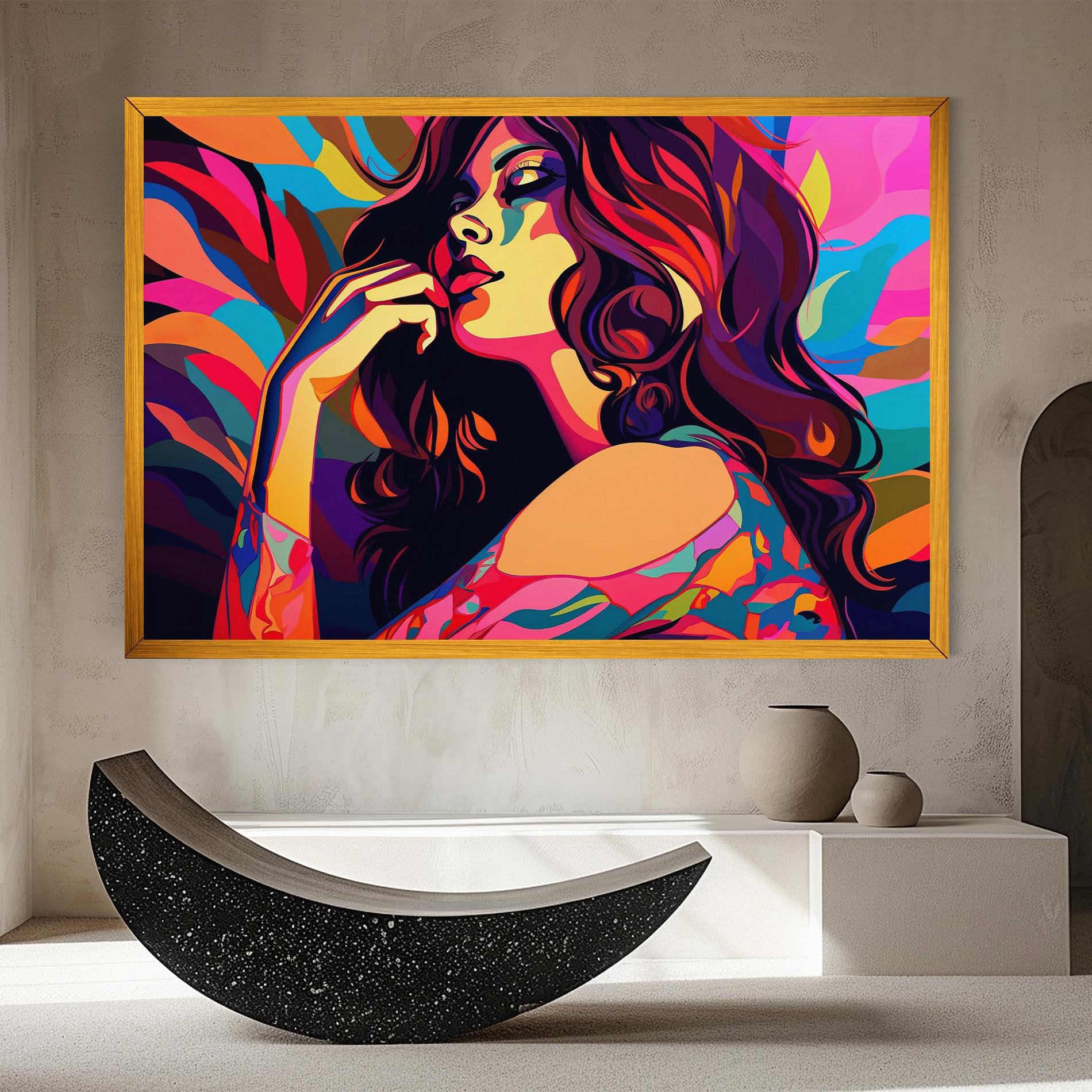 Tablou Canvas Pop Color Mix mockup 8