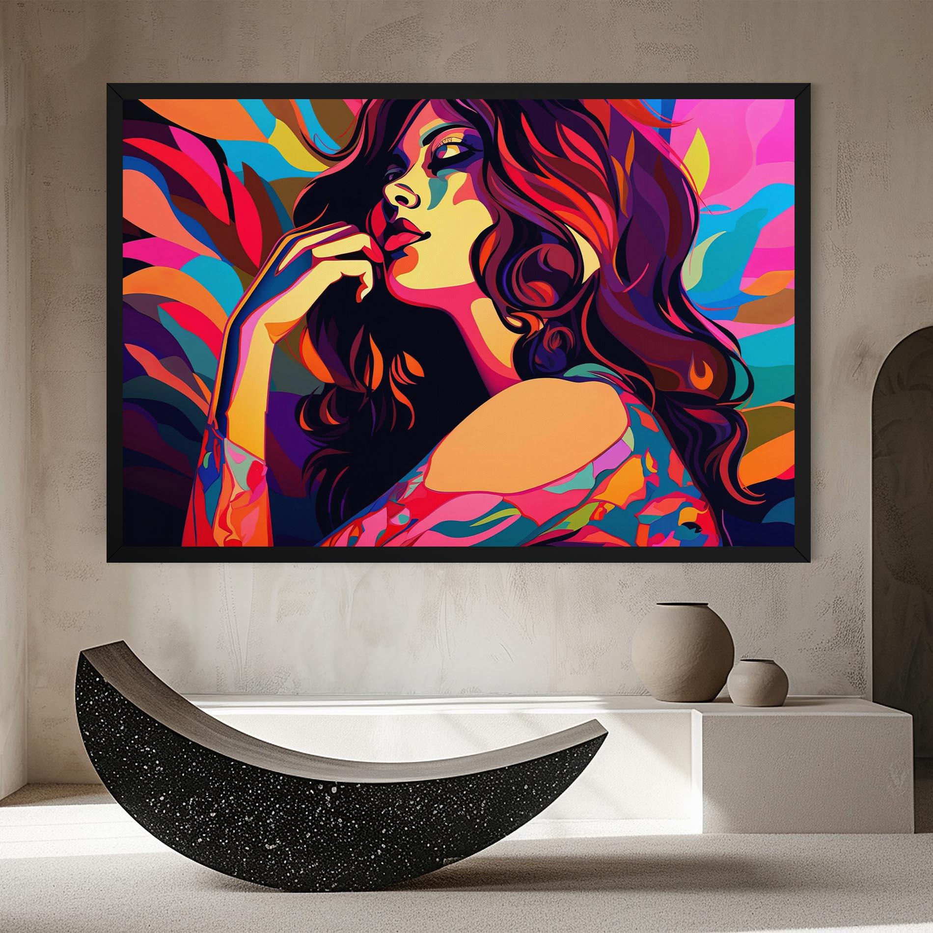 Tablou Canvas Pop Color Mix mockup 8