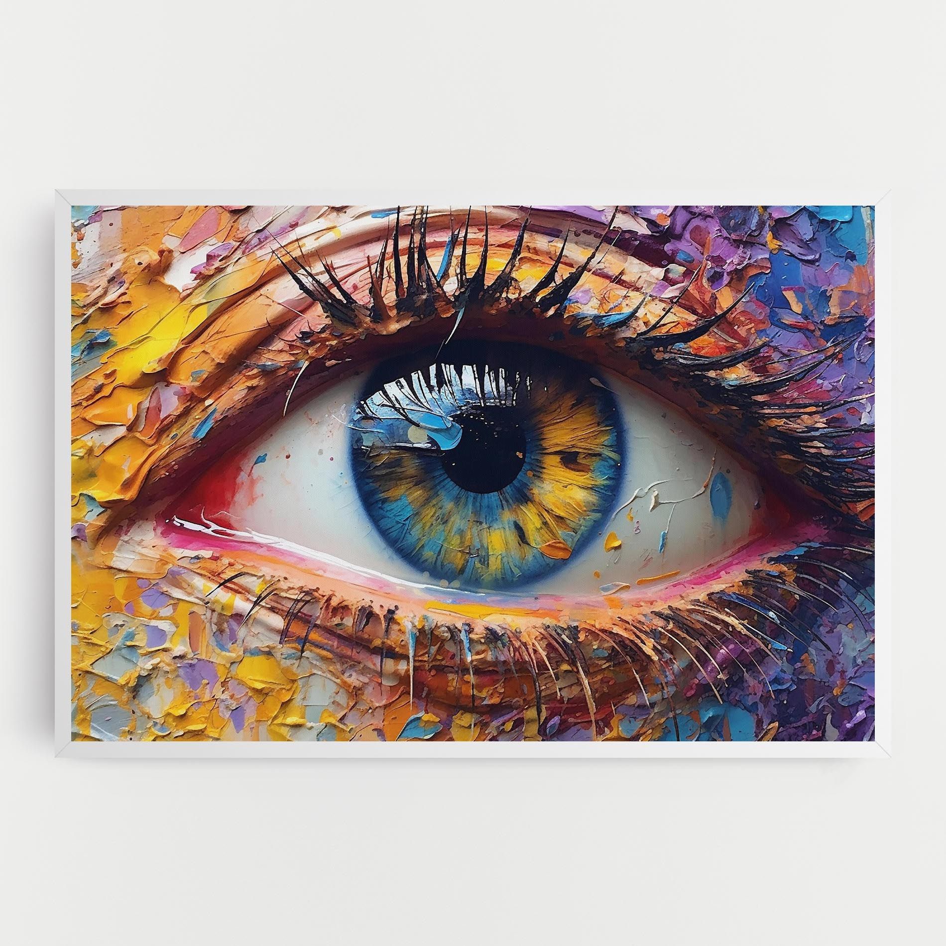 Blue Eyes Art mockup 0