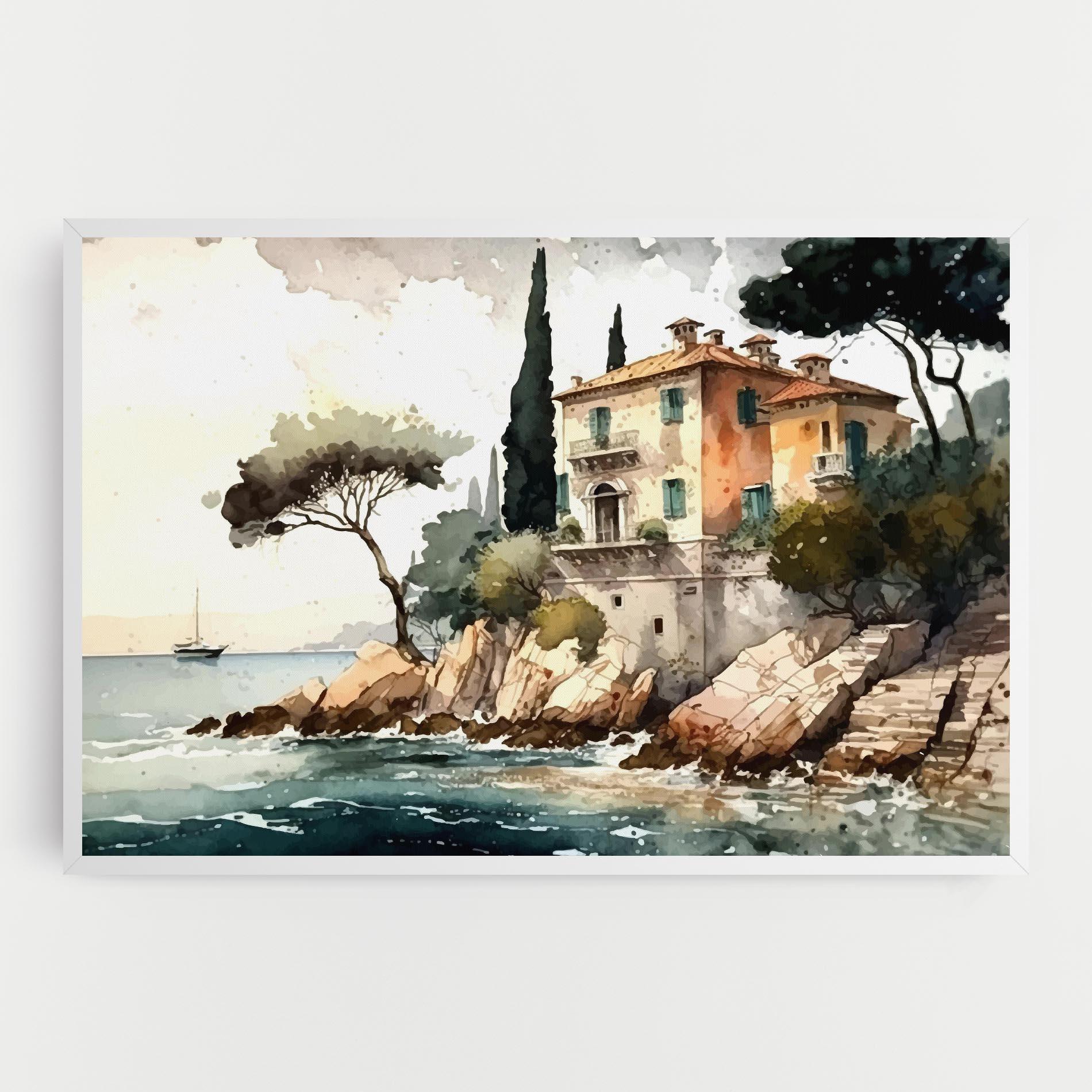 Tablou Canvas Stunning Painting mockup 0