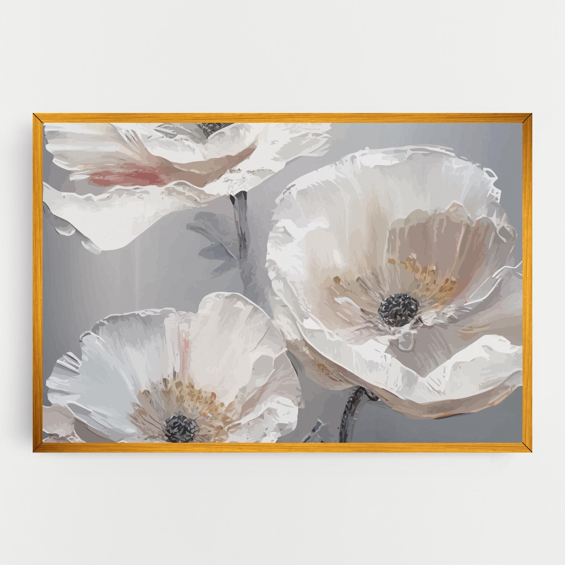 Cream Mix Flower mockup 0