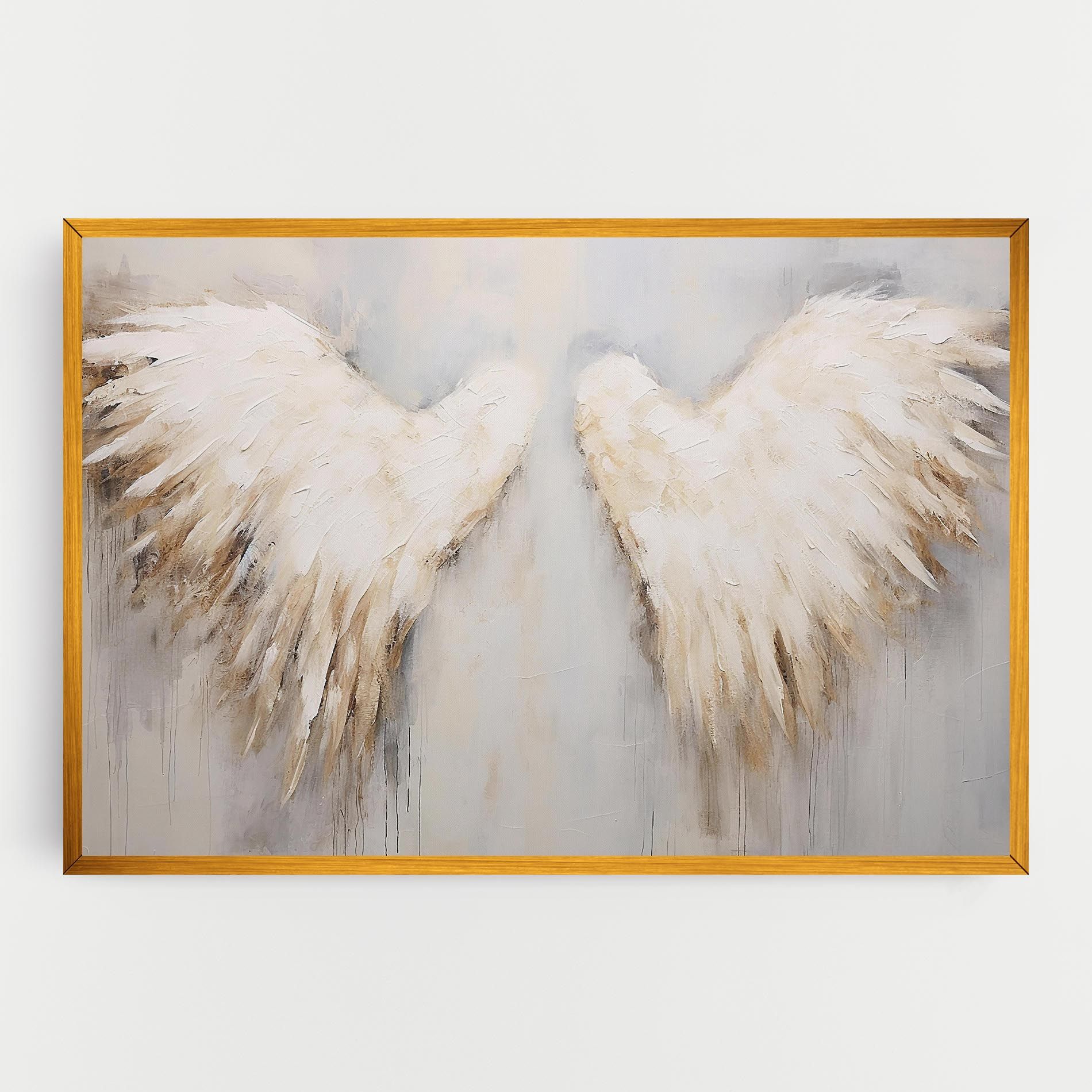 Cream White Wings mockup 0