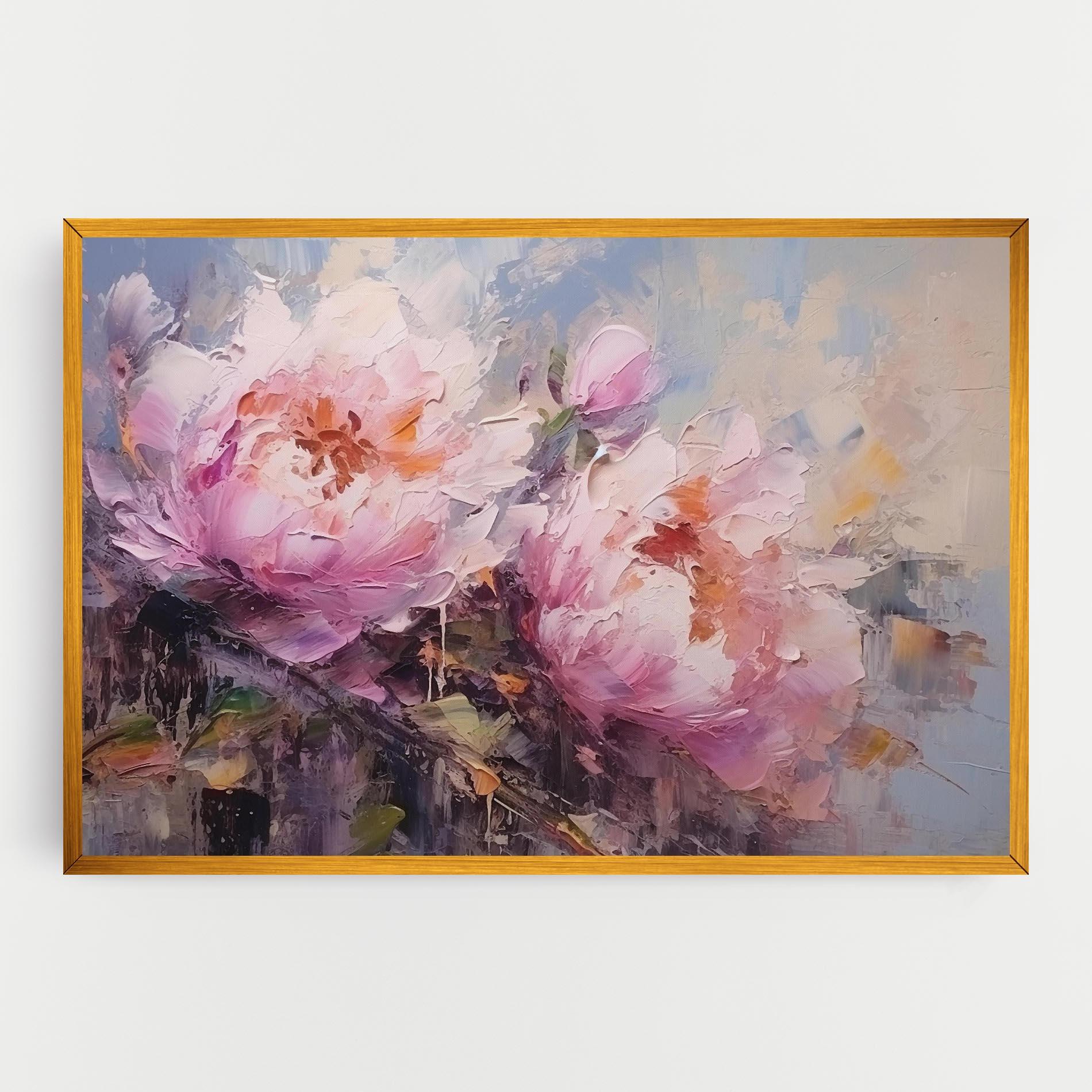 Tablou Canvas Peony Art mockup 0