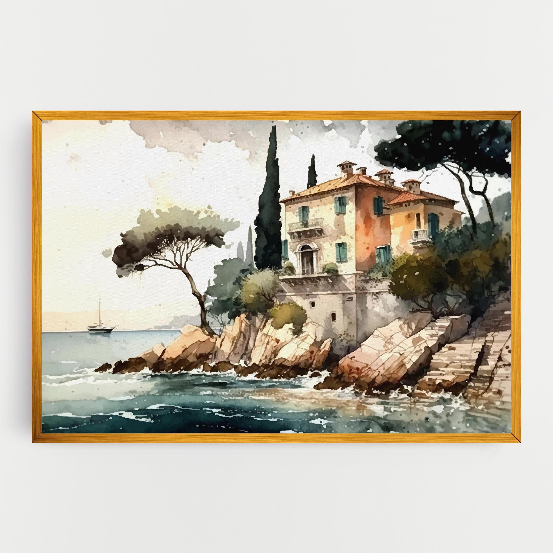 Tablou Canvas Stunning Painting mockup 0
